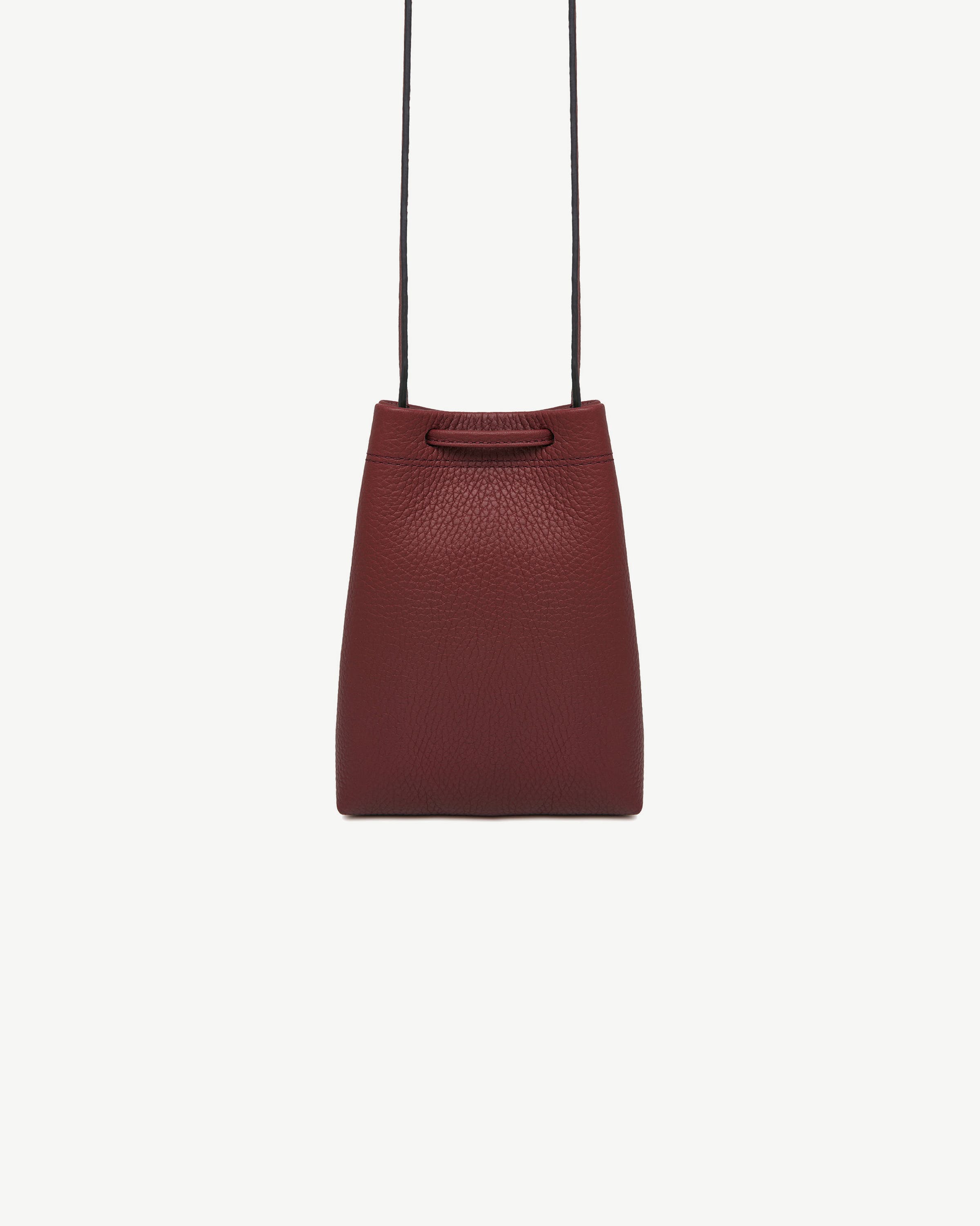Osette Midi Pouch in Oxblood