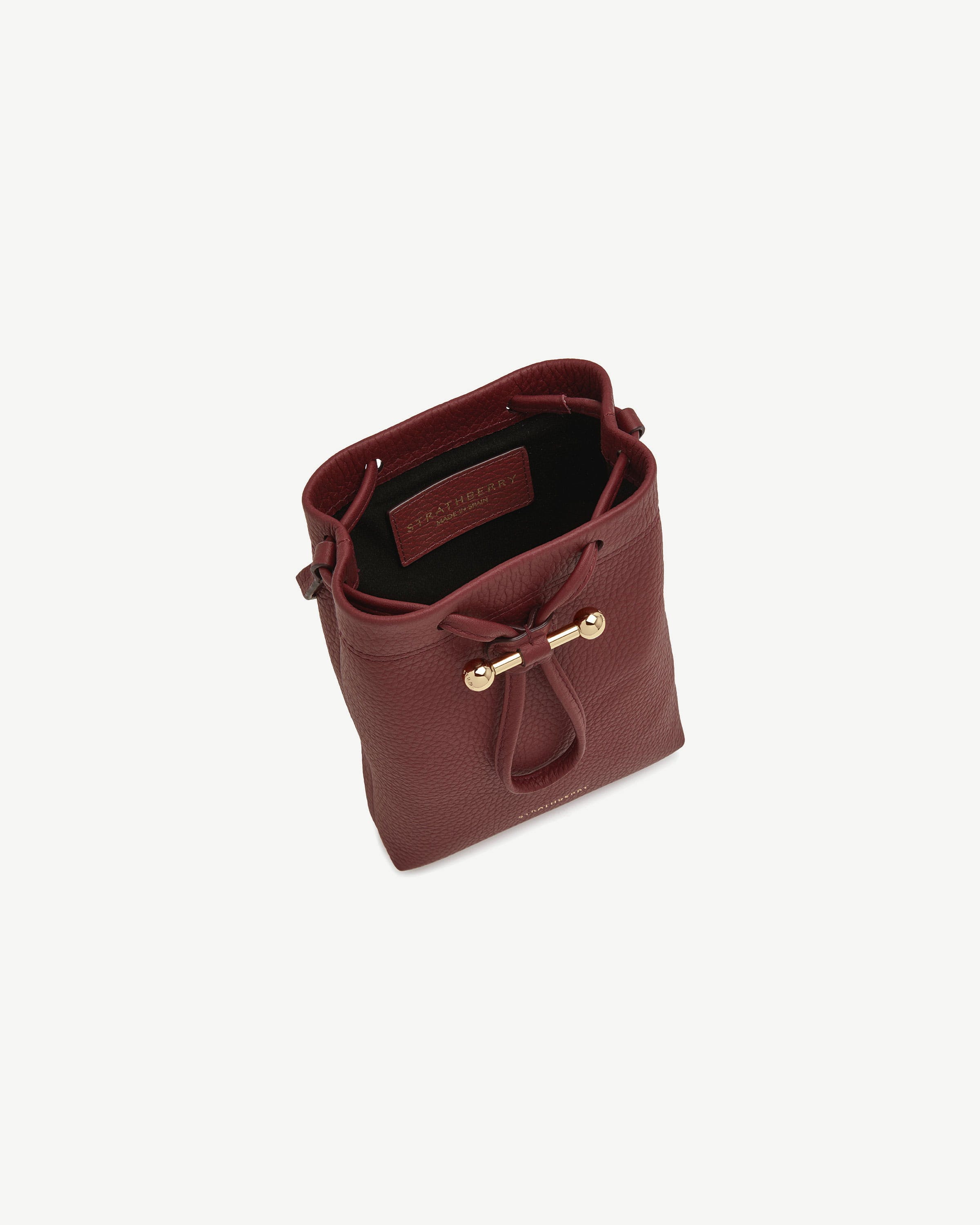 Osette Midi Pouch in Oxblood