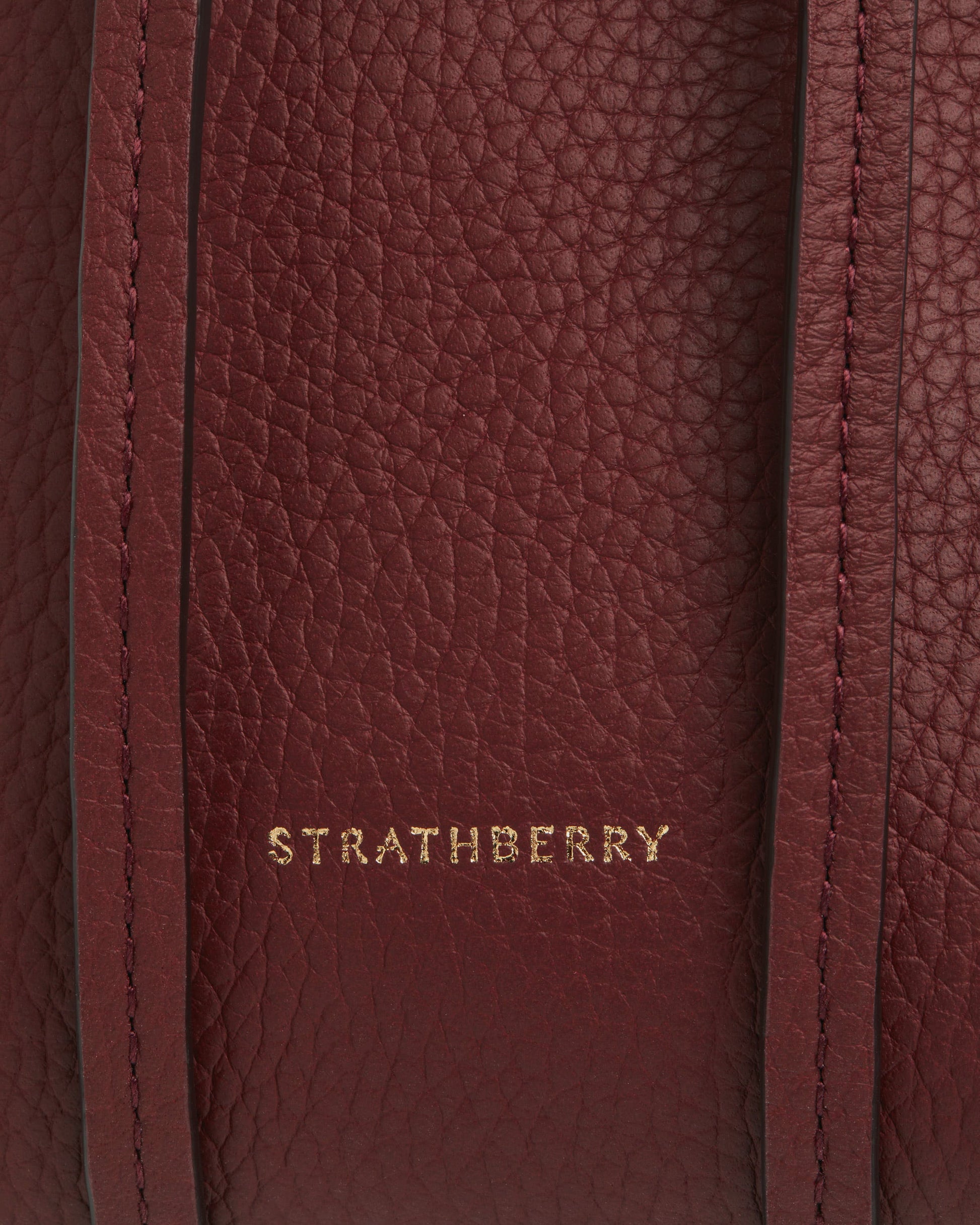 Osette Midi Pouch in Oxblood