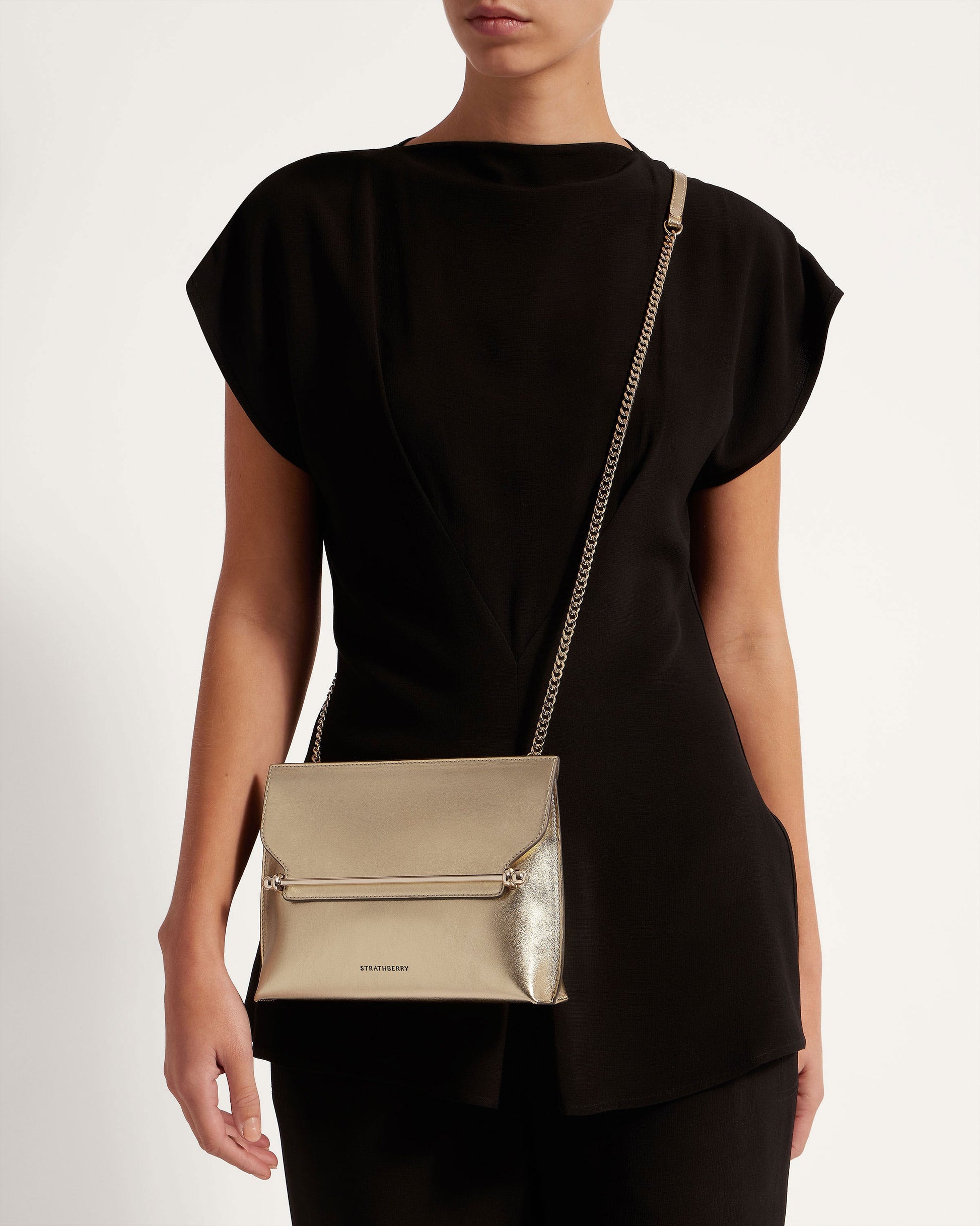 Stylist Bag — Gold Metallic Foil