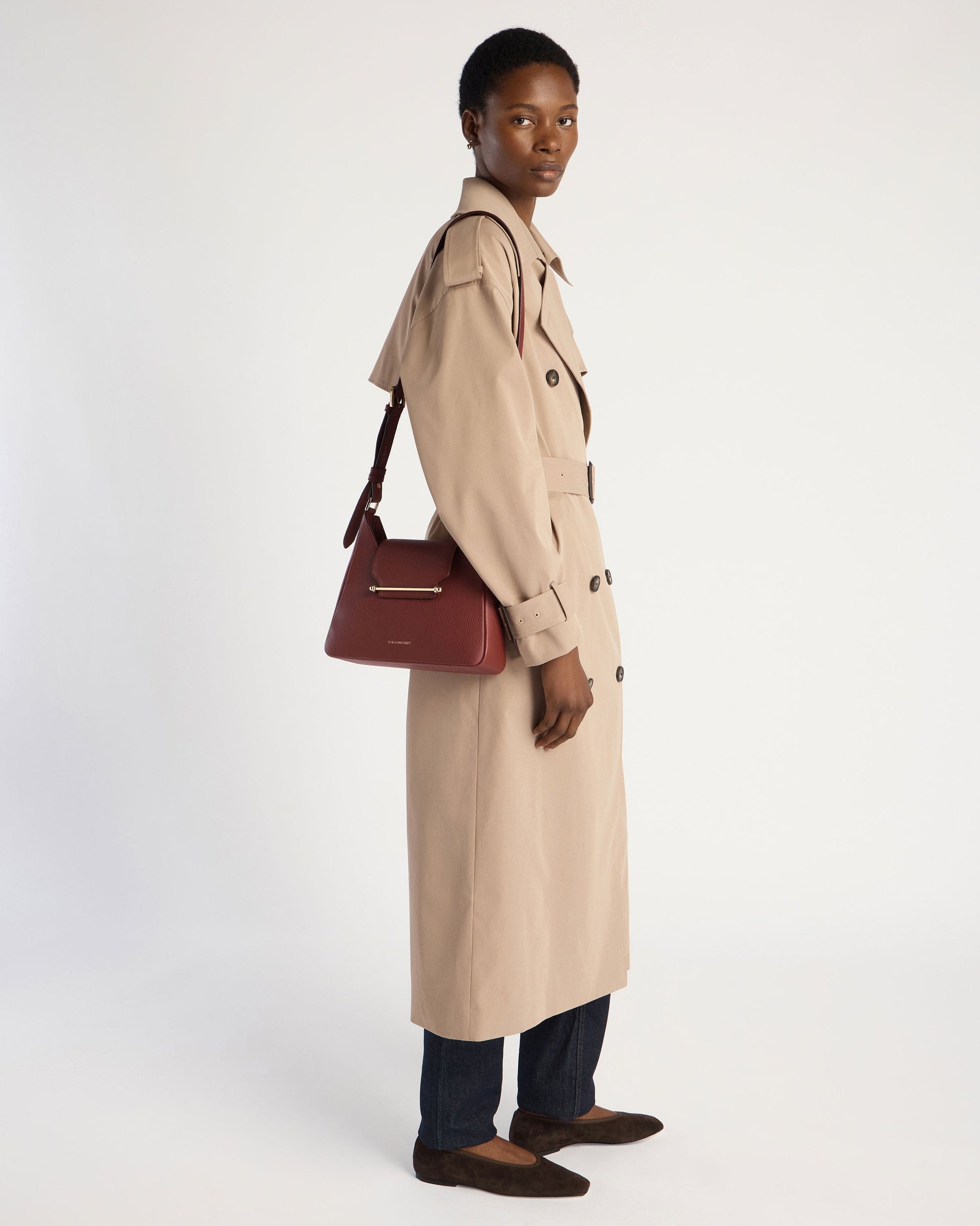 Multrees Hobo Bag in Oxblood