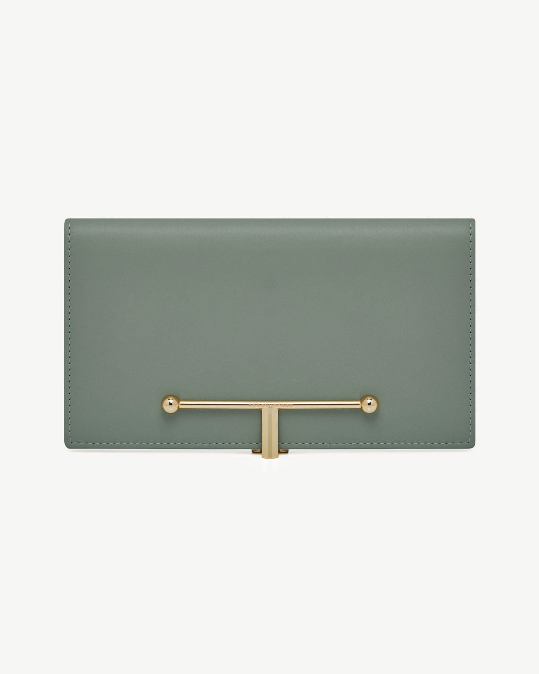 Large Melville Street Wallet in Library Green