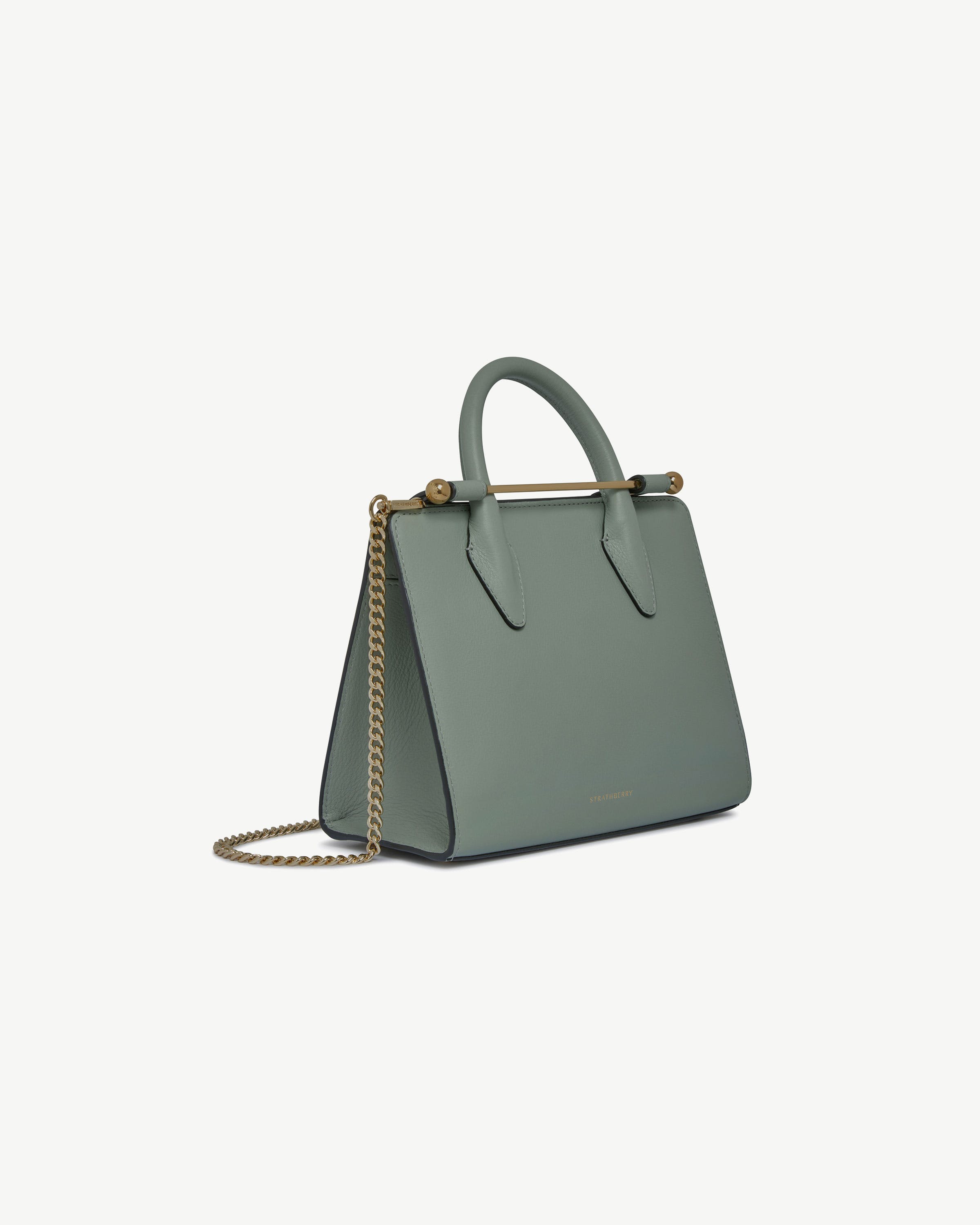 Mini Tote in Library Green