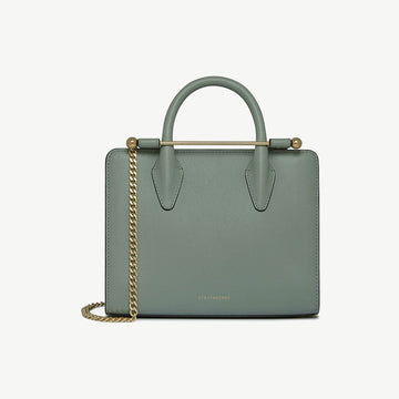 Mini Tote in Library Green