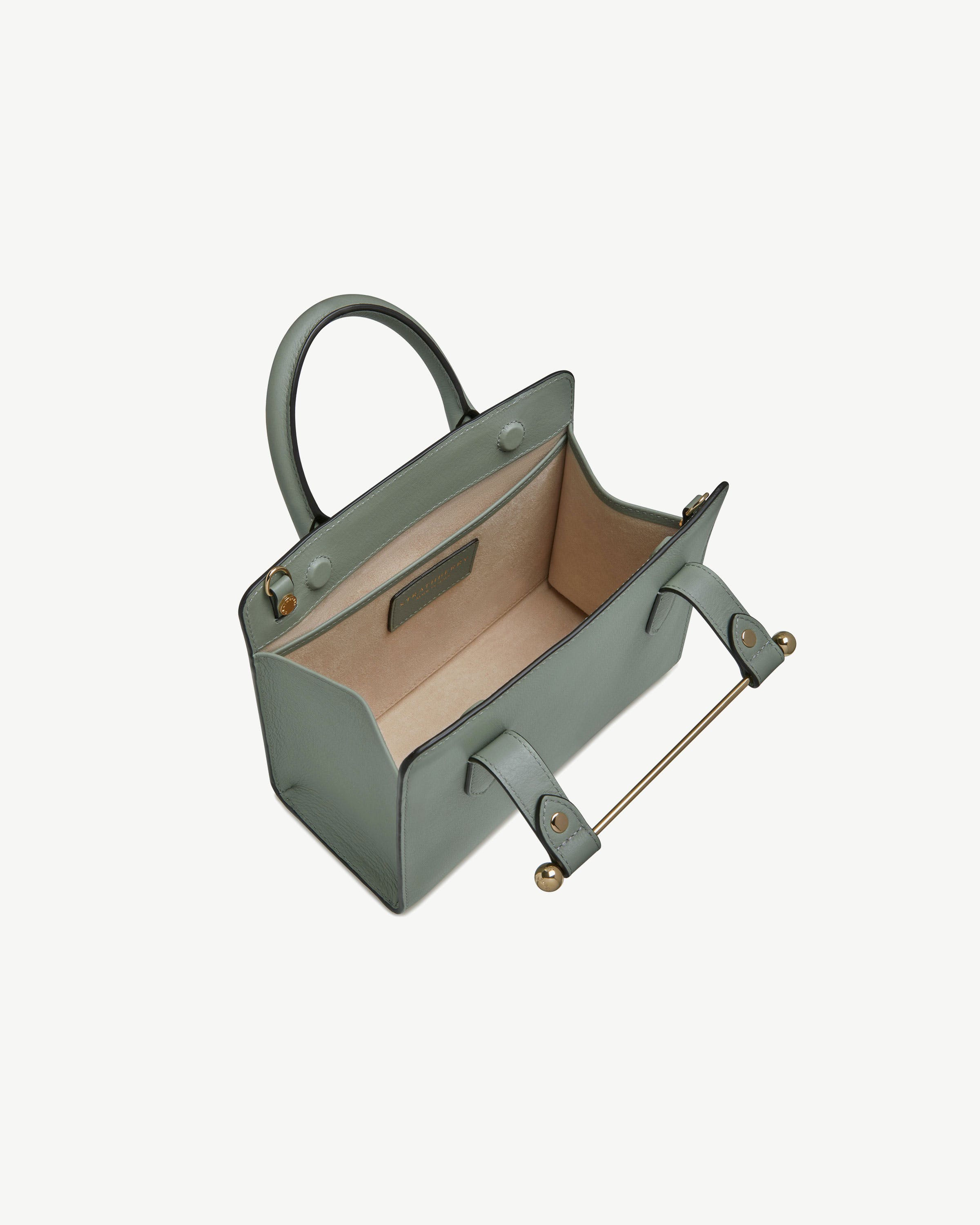 Mini Tote in Library Green