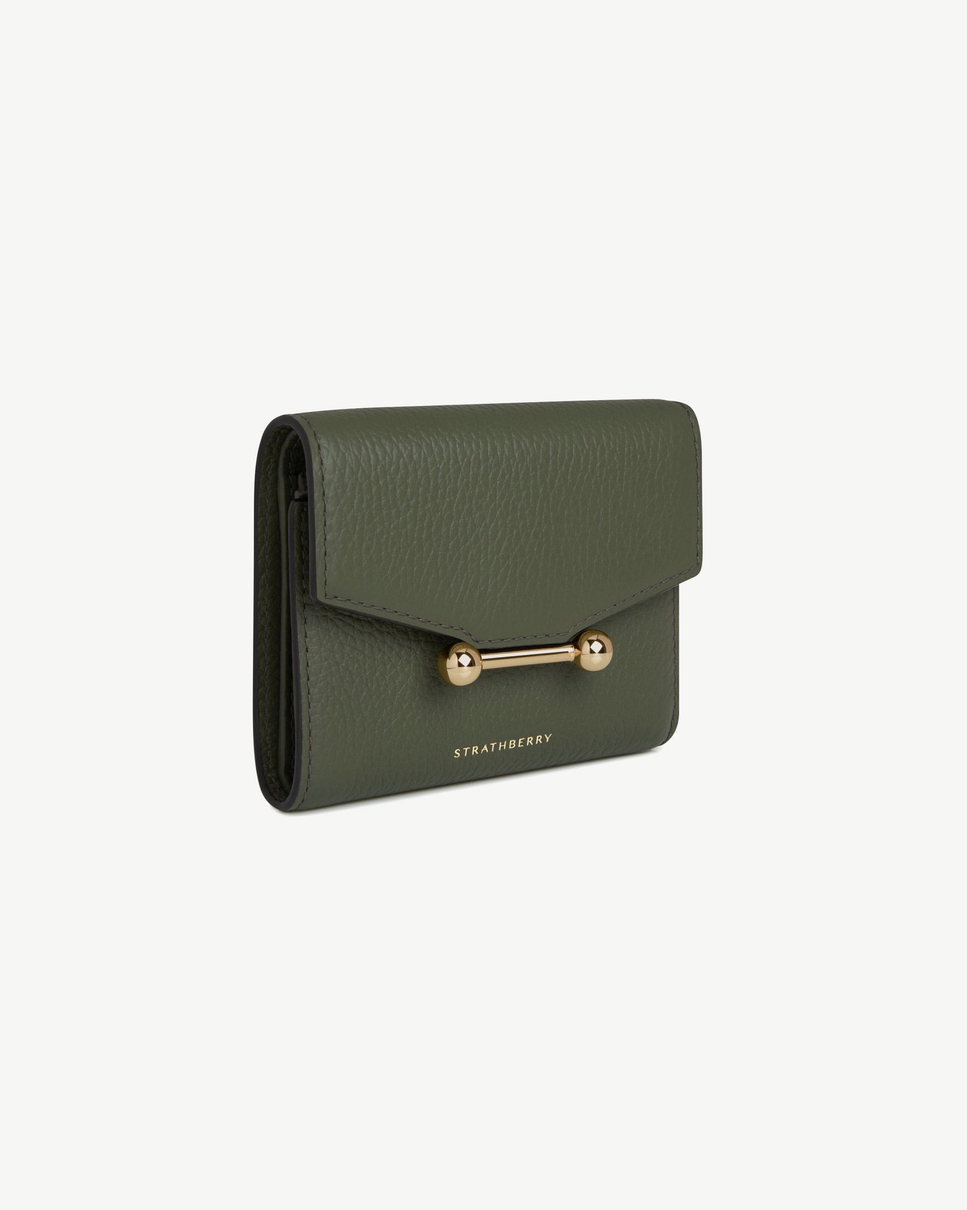 Mosaic Trifold Wallet in Pine Green