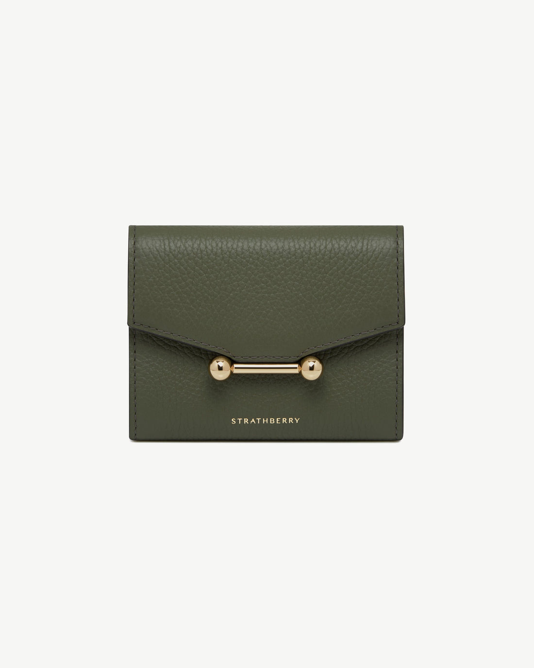 Mosaic Trifold Wallet in Pine Green