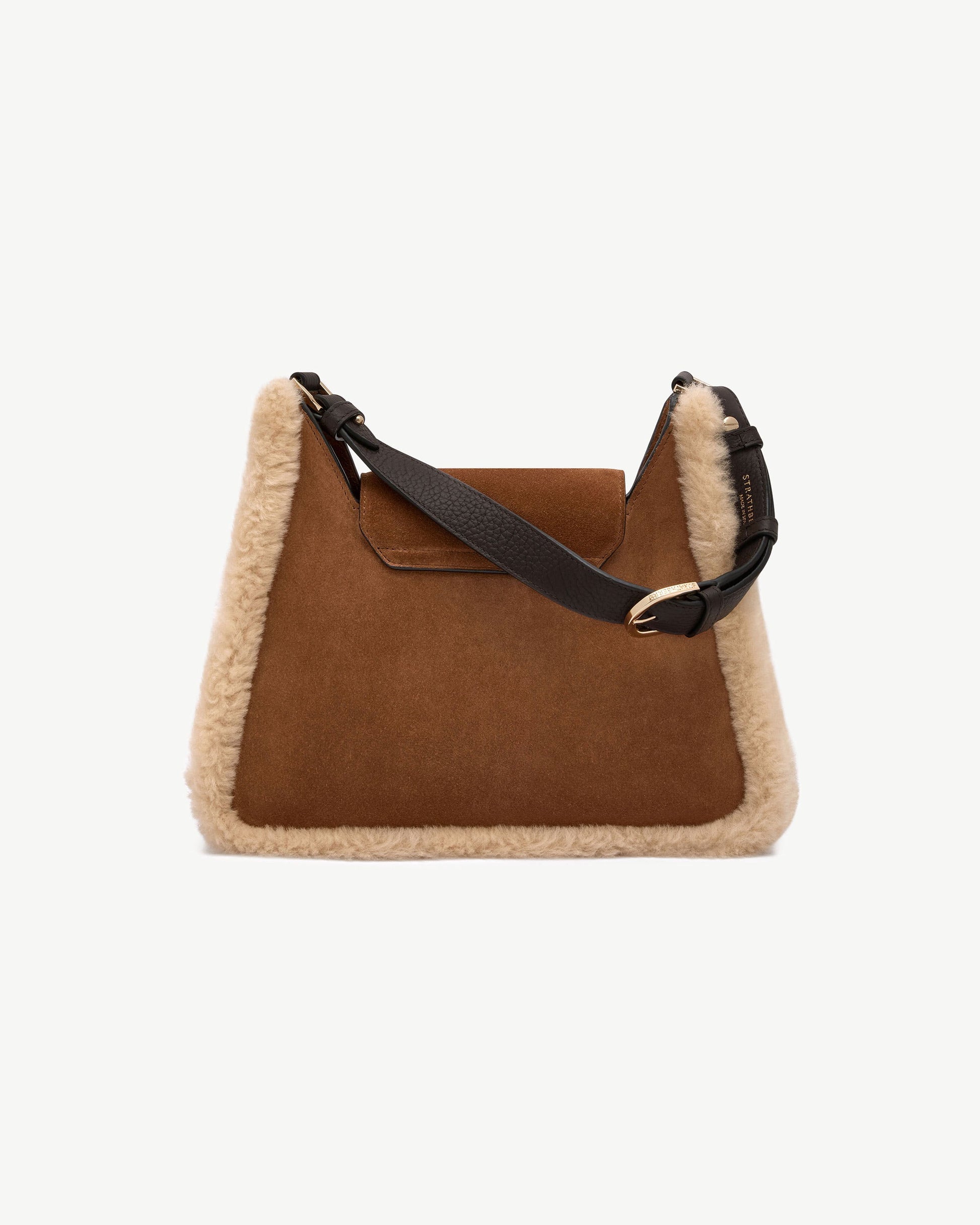 Multrees Hobo — Tan, Sand & Espresso with Suede & Shearling