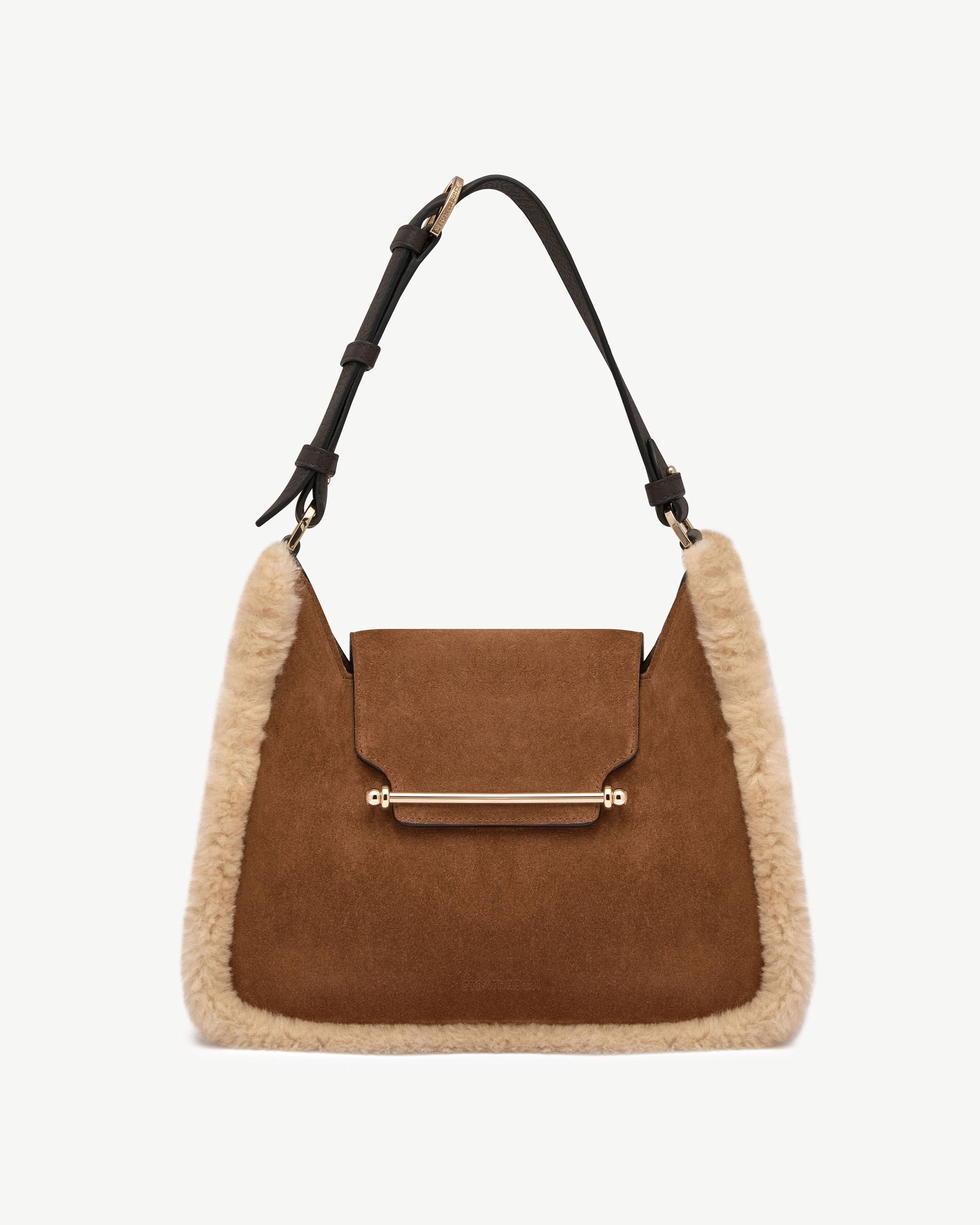 Multrees Hobo — Tan, Sand & Espresso with Suede & Shearling