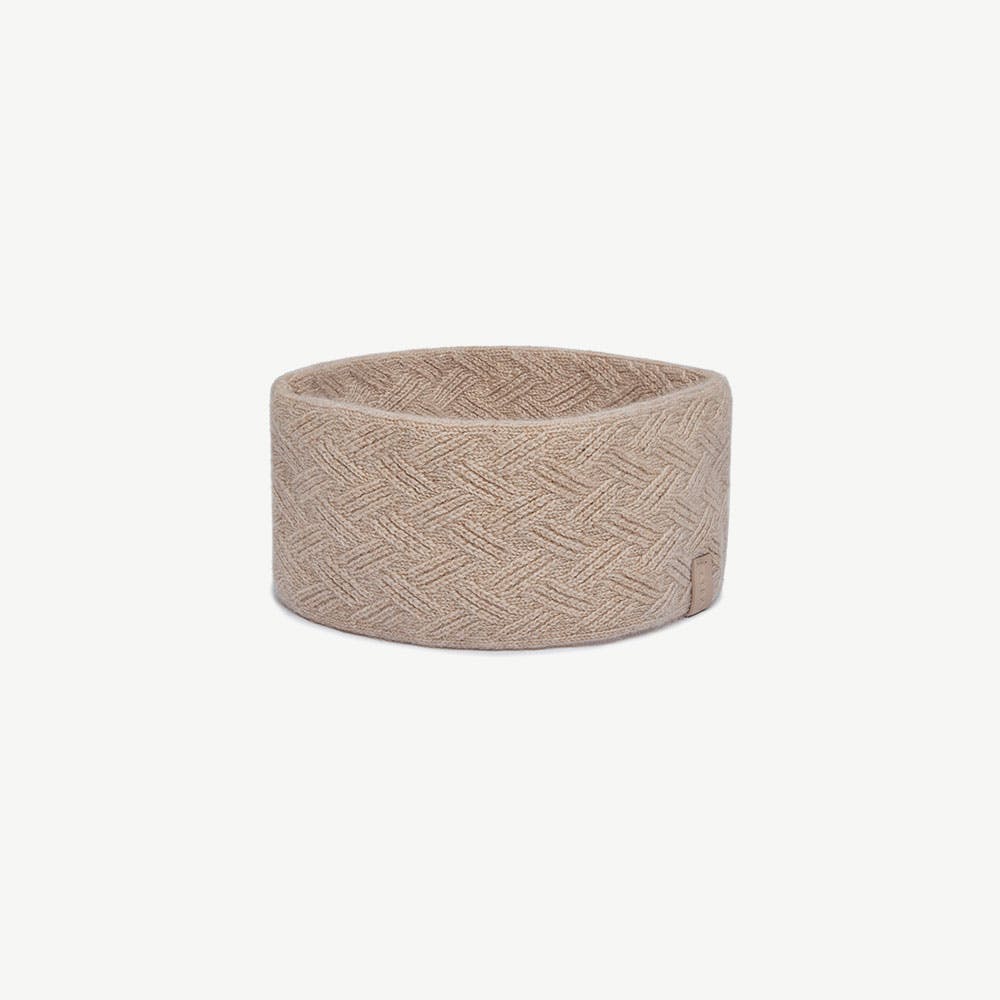 Sanday Cashmere Headband in Oat