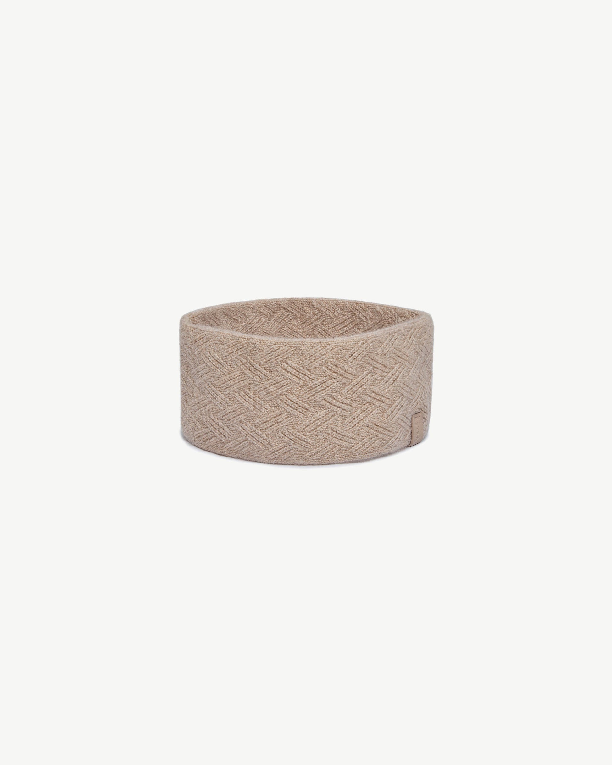 Sanday Cashmere Headband in Oat