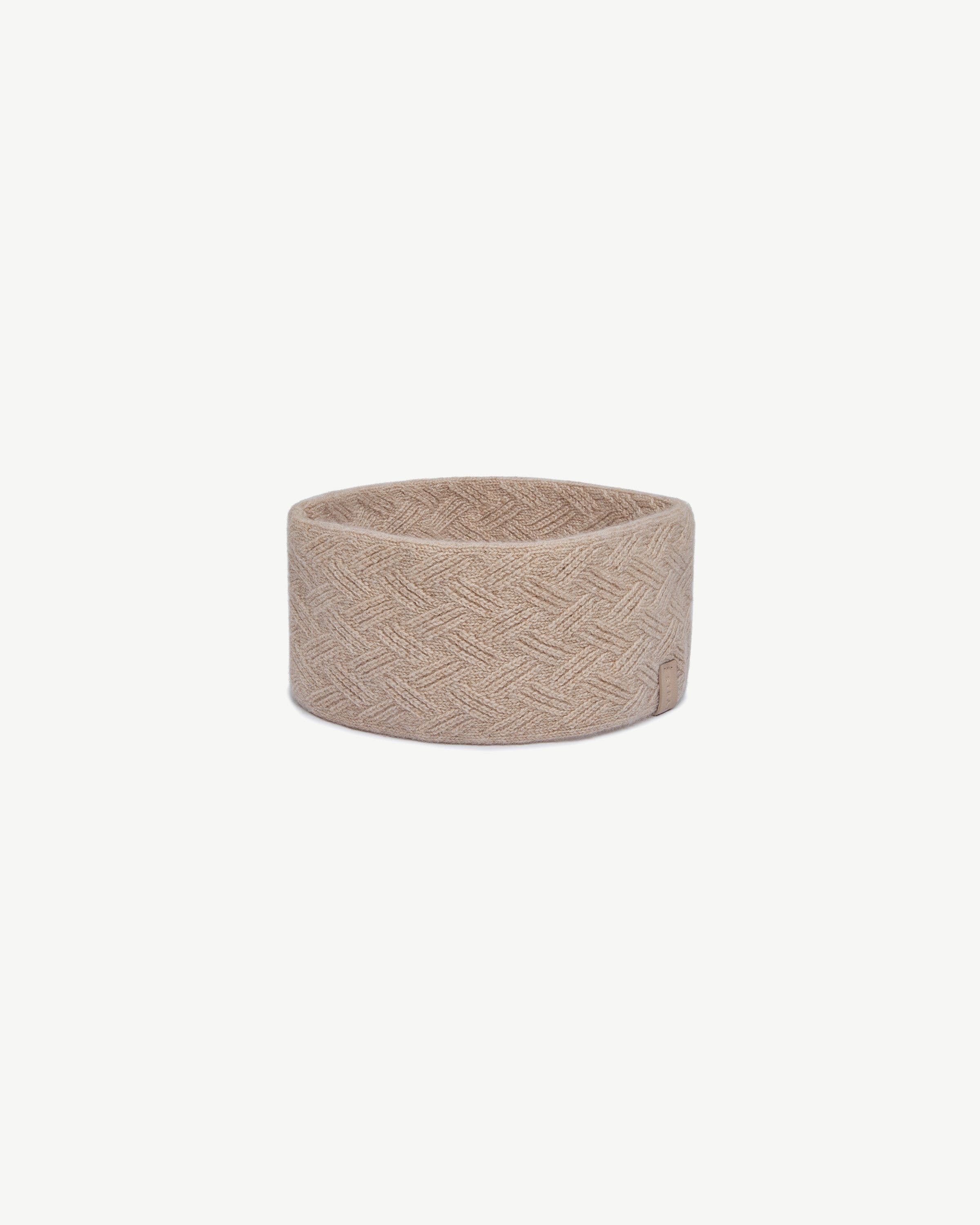 Sanday Cashmere Headband in Oat
