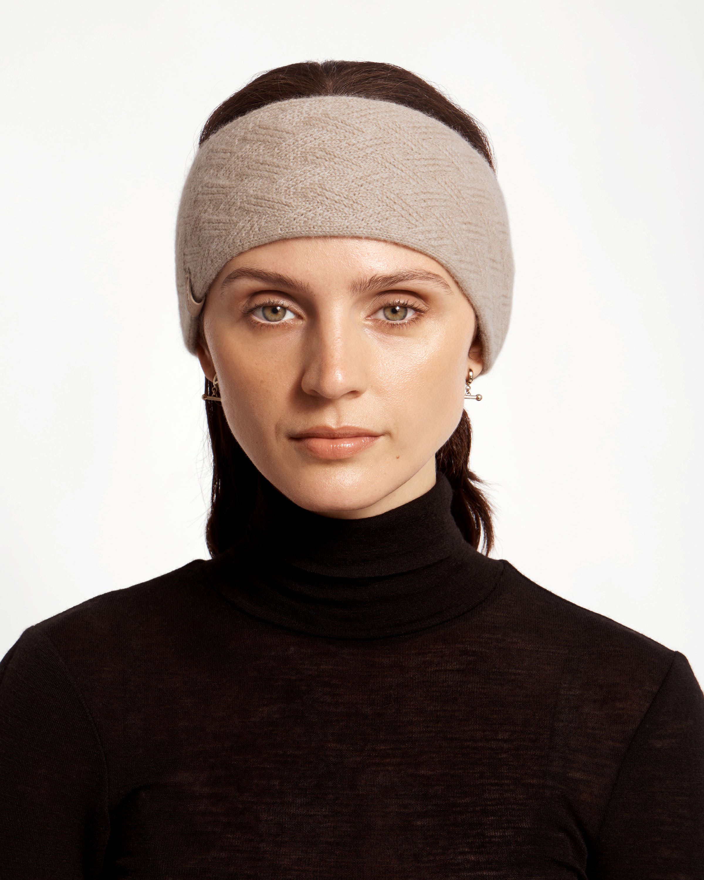 Sanday Cashmere Headband in Oat