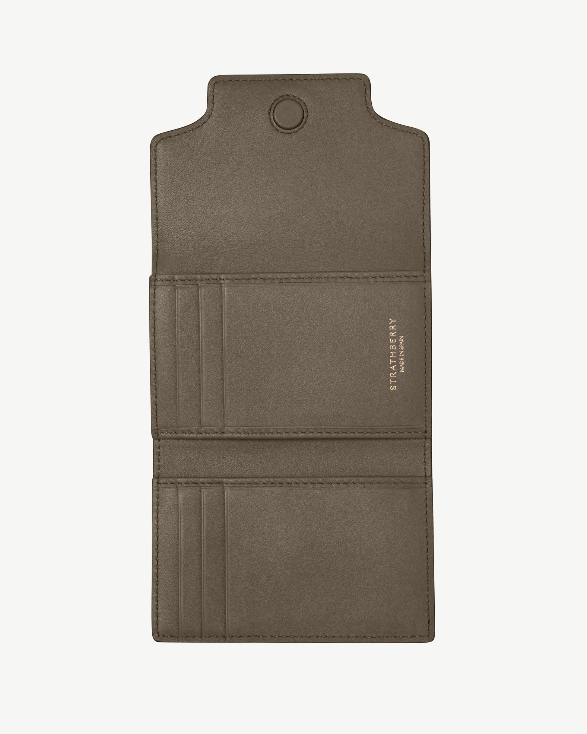 Multrees Trifold Wallet in Taupe