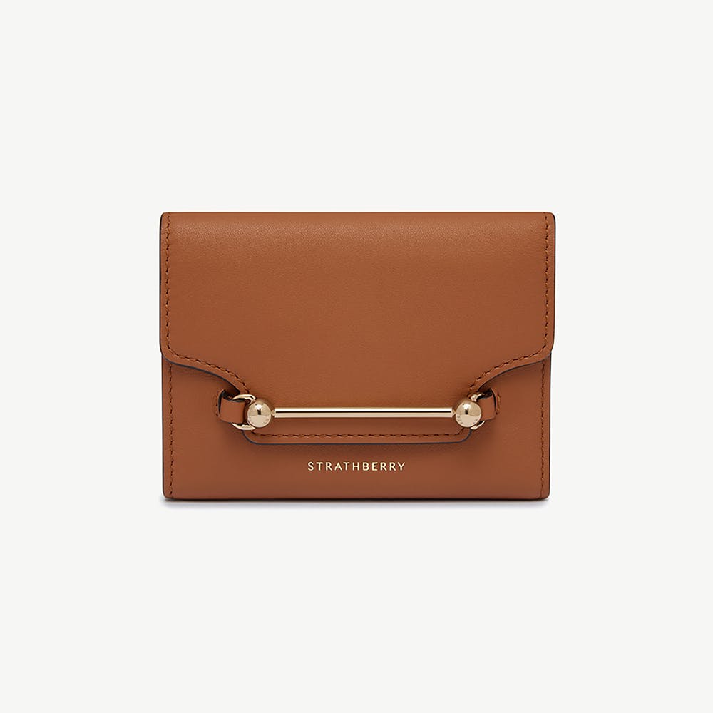 Multrees Trifold Wallet in Chestnut