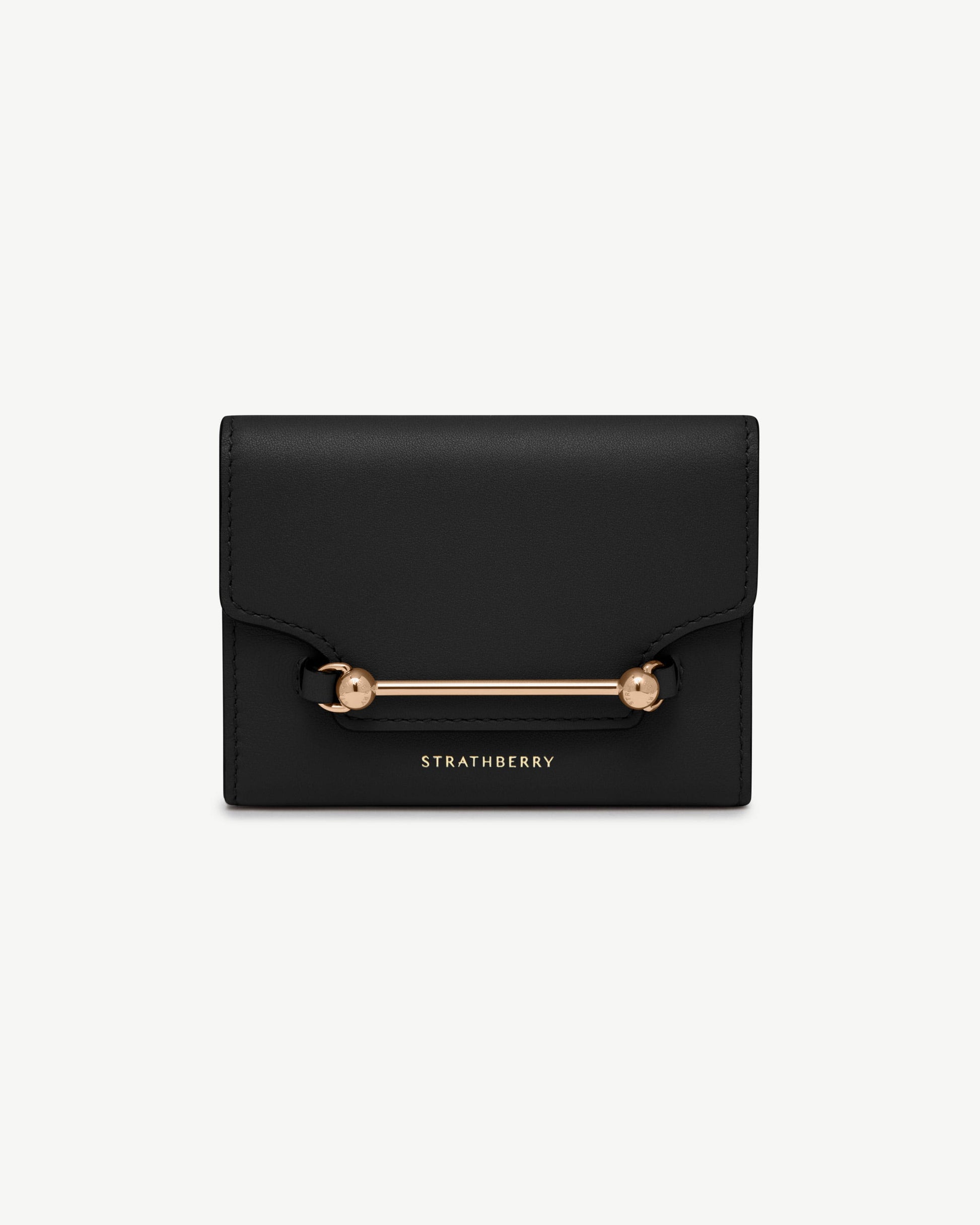 Multrees Trifold Wallet in Black