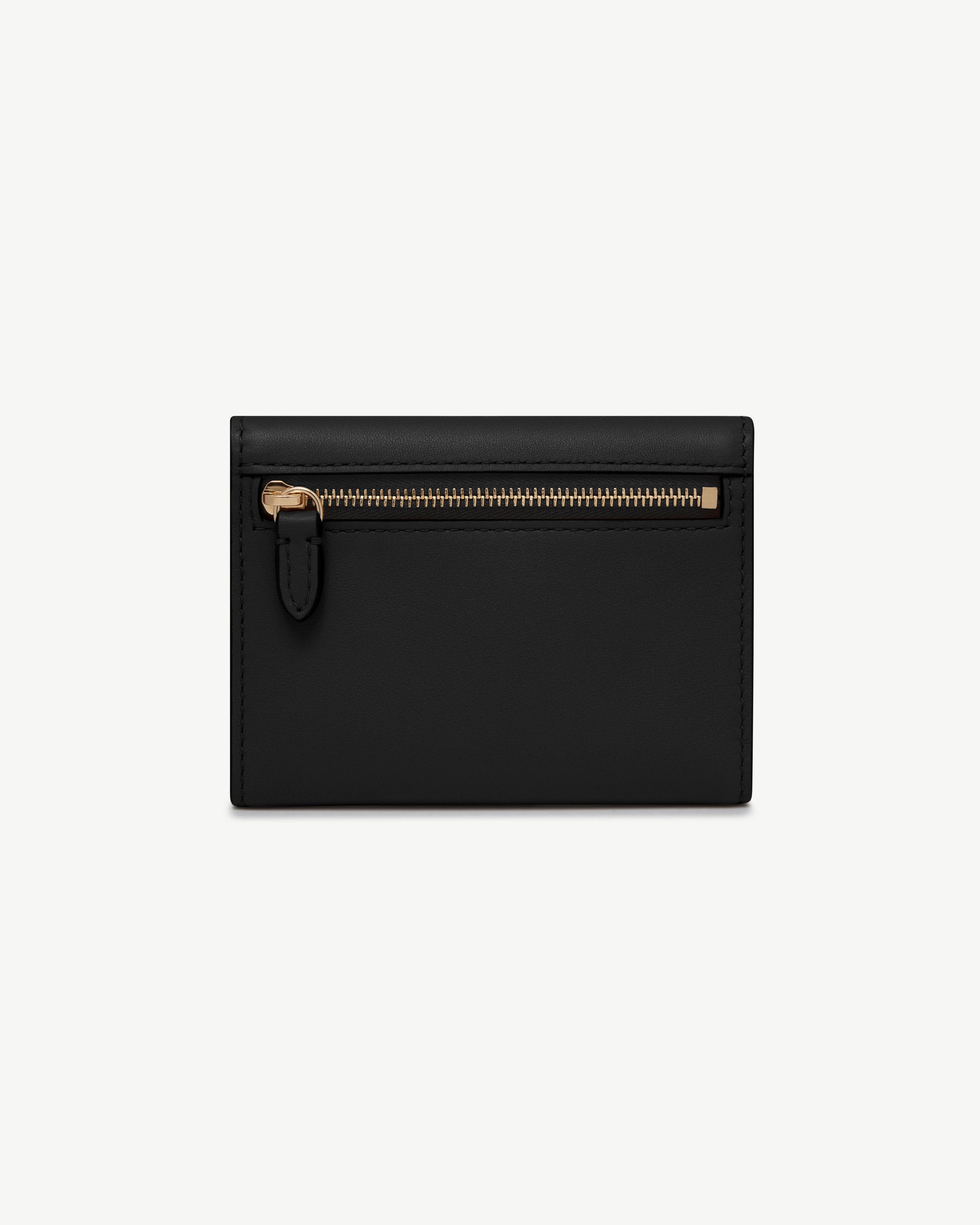 Multrees Trifold Wallet in Black