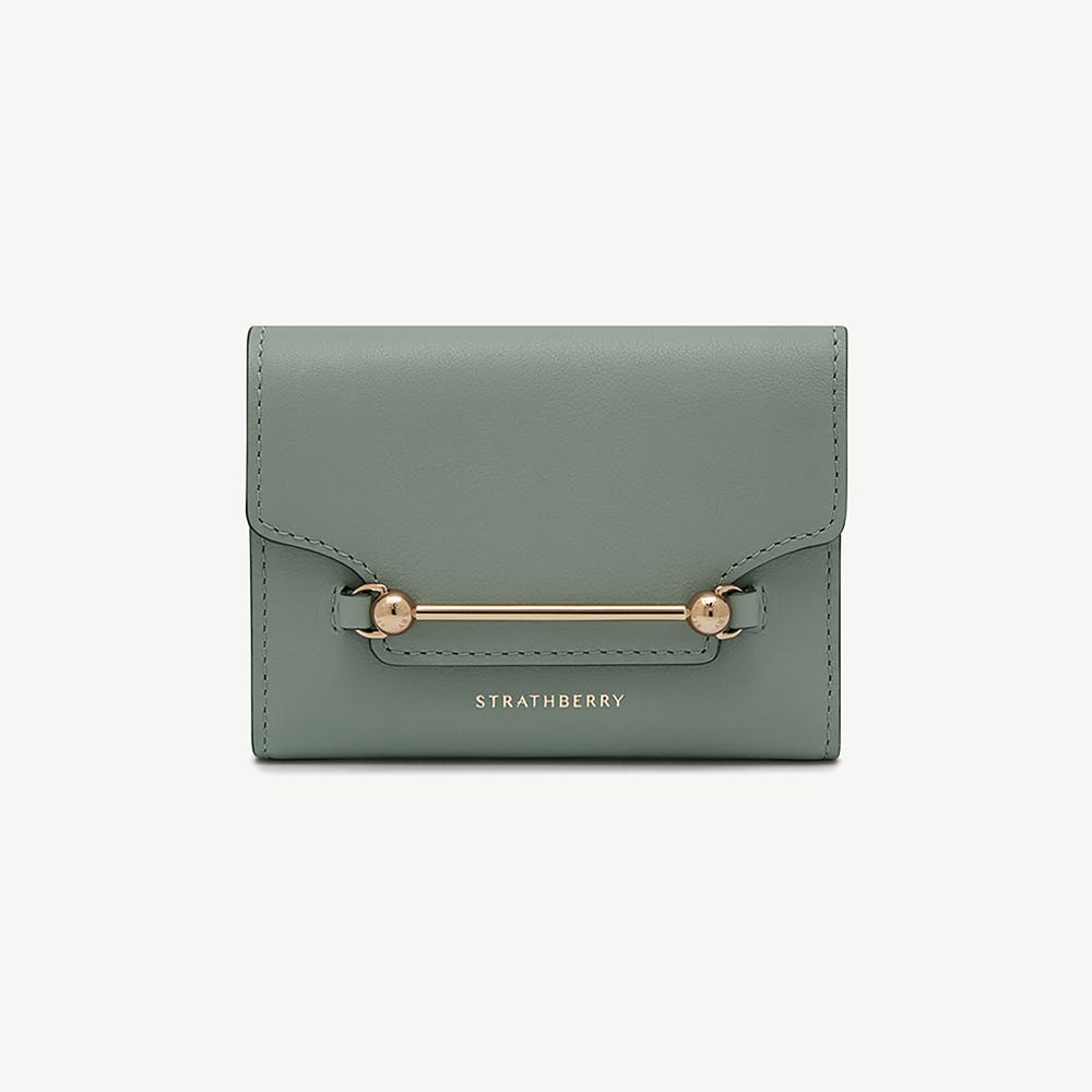 Multrees Trifold Wallet in Library Green