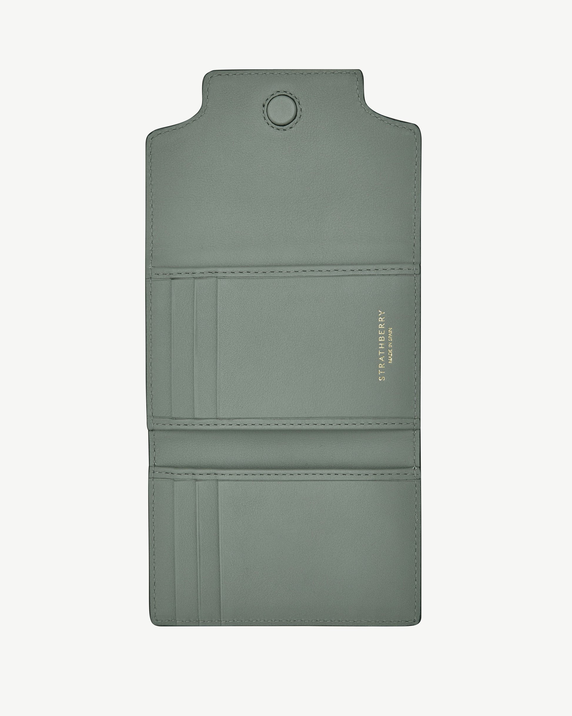 Multrees Trifold Wallet in Library Green