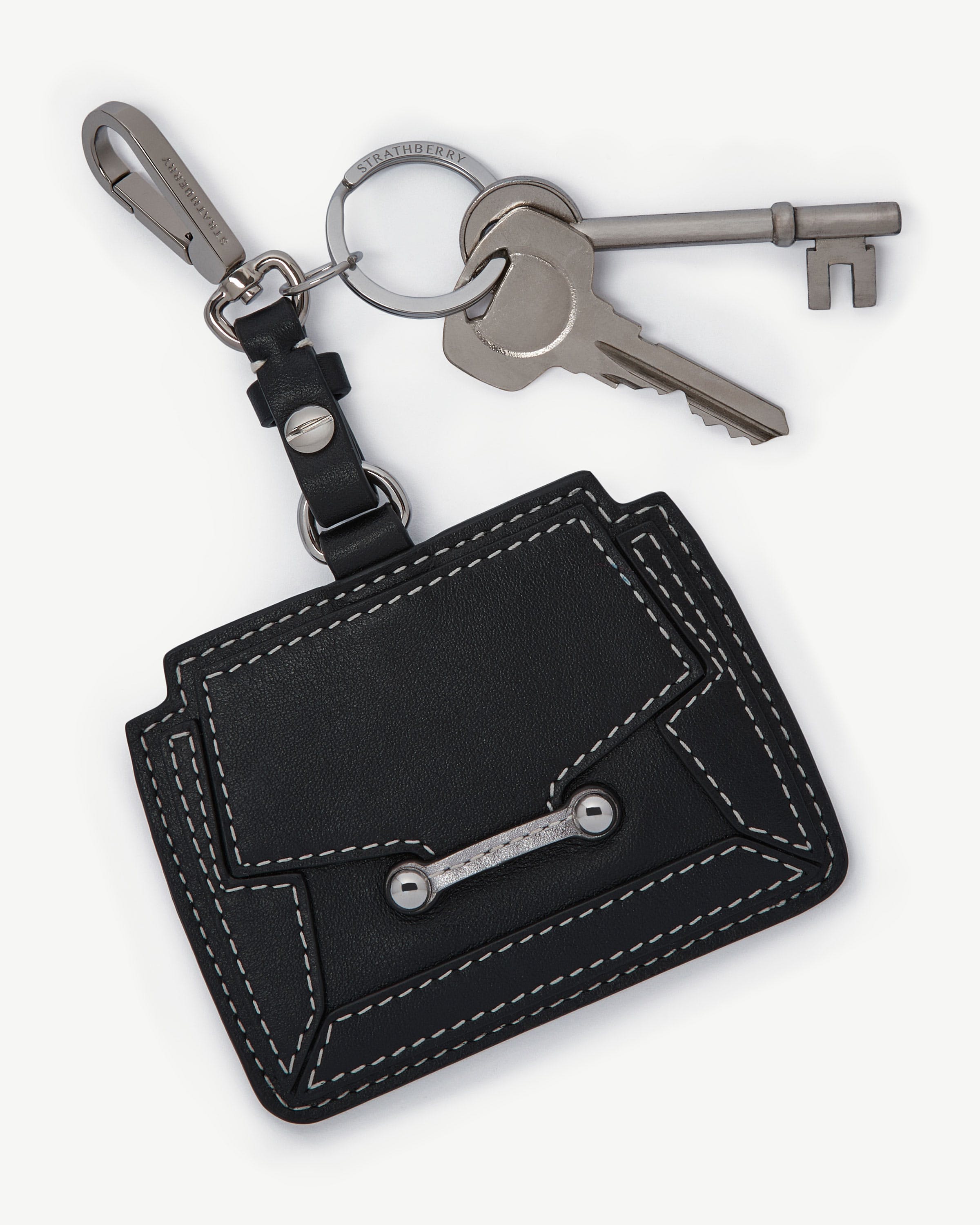 Mosaic Cardholder Charm in Black