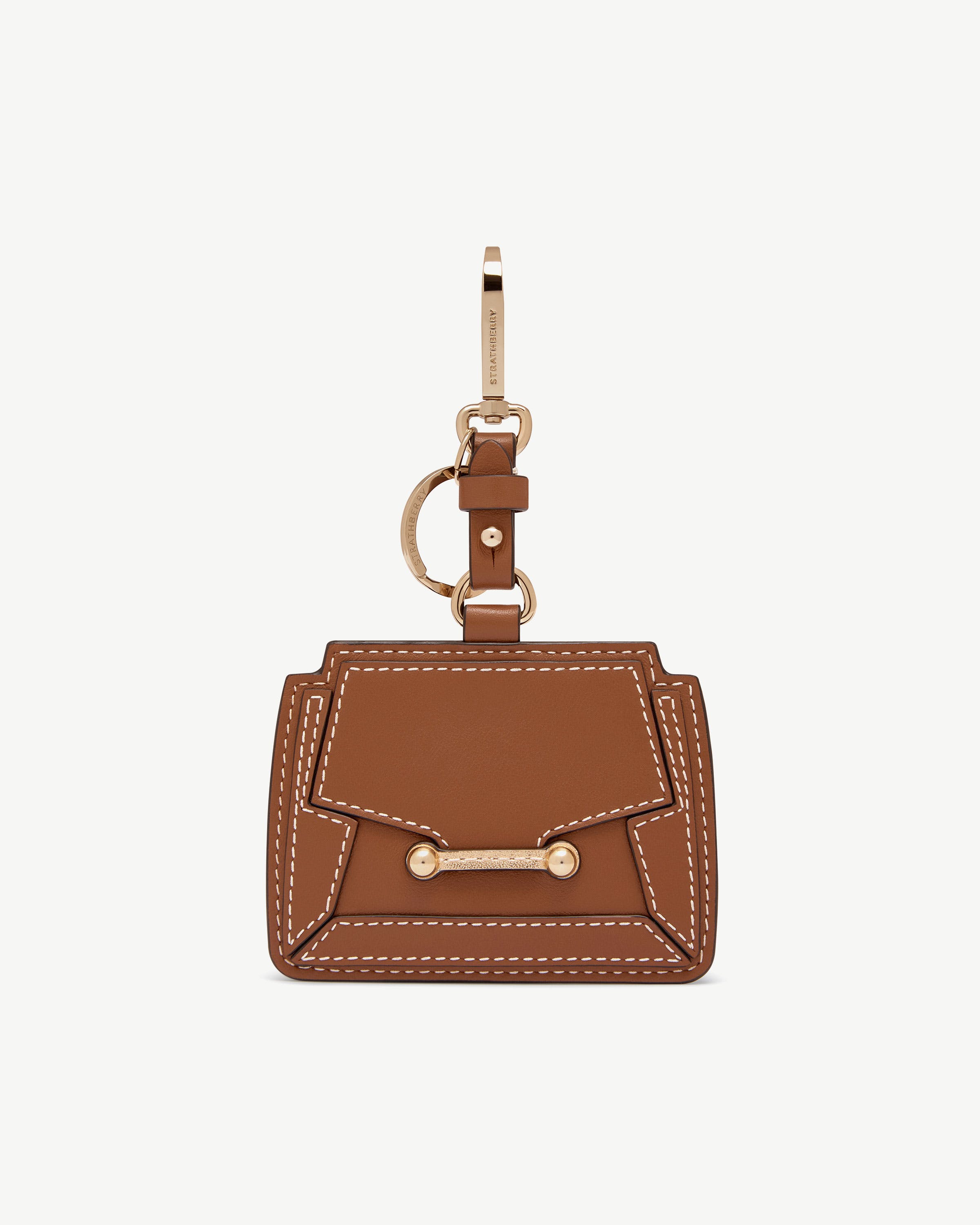 Mosaic Cardholder Charm in Chestnut