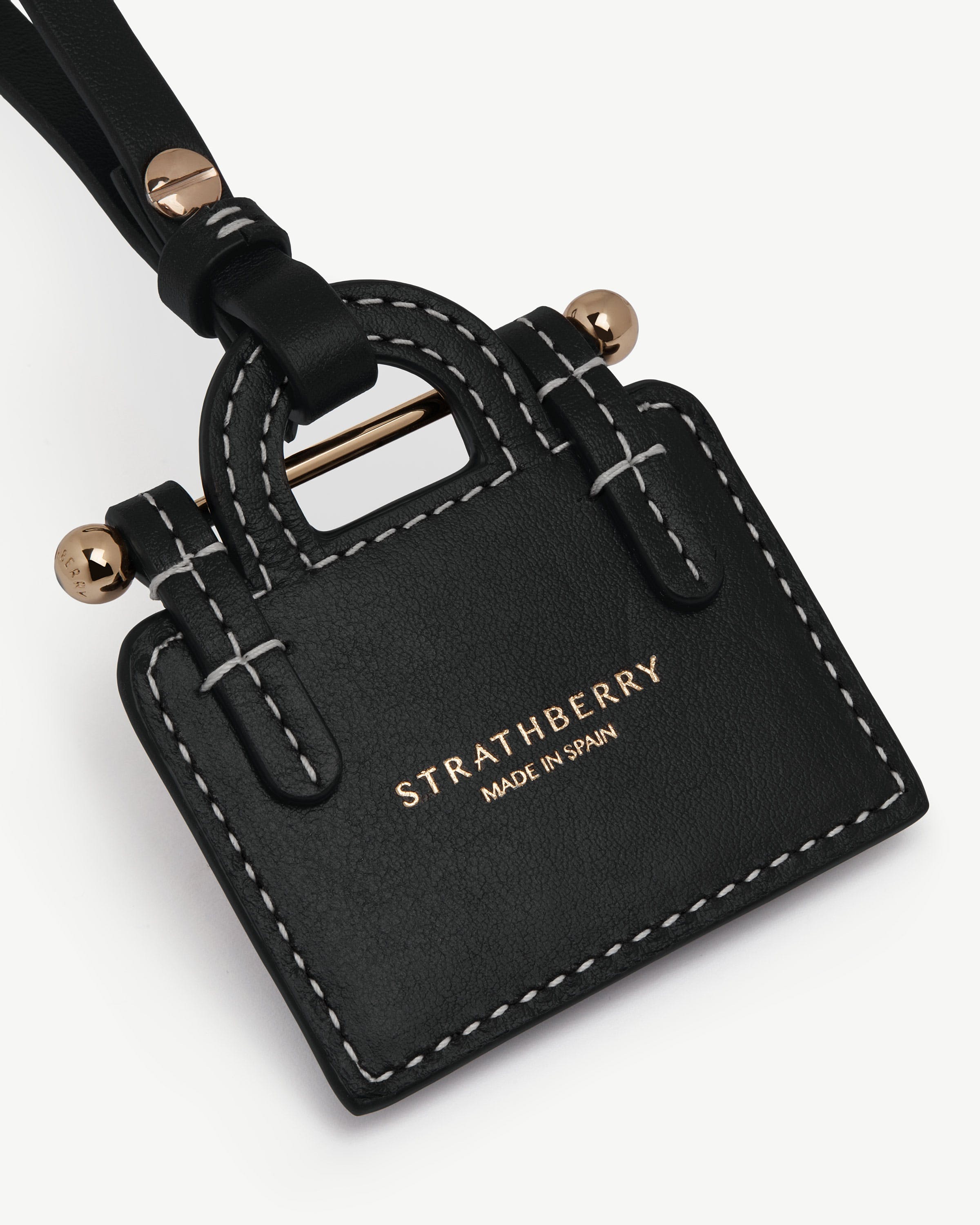 Tote Charm in Black