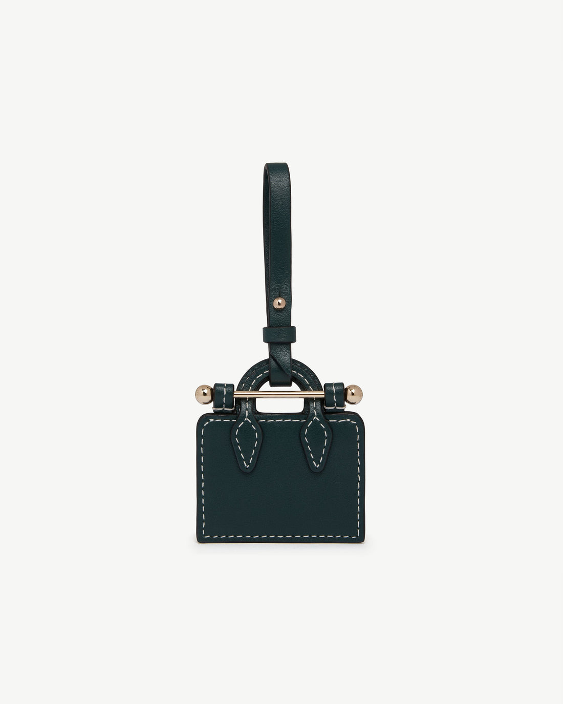 Tote Charm in Bottle Green