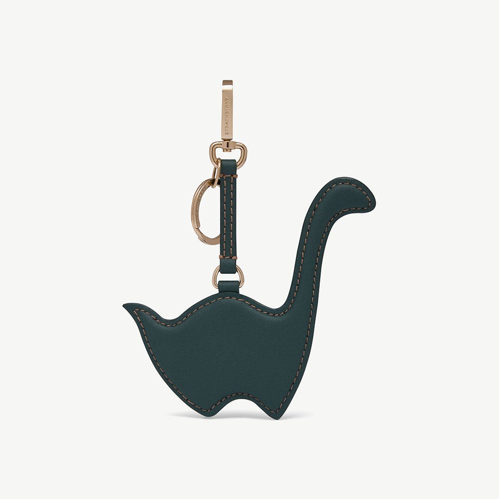 Nessie Bag Charm in Bottle Green
