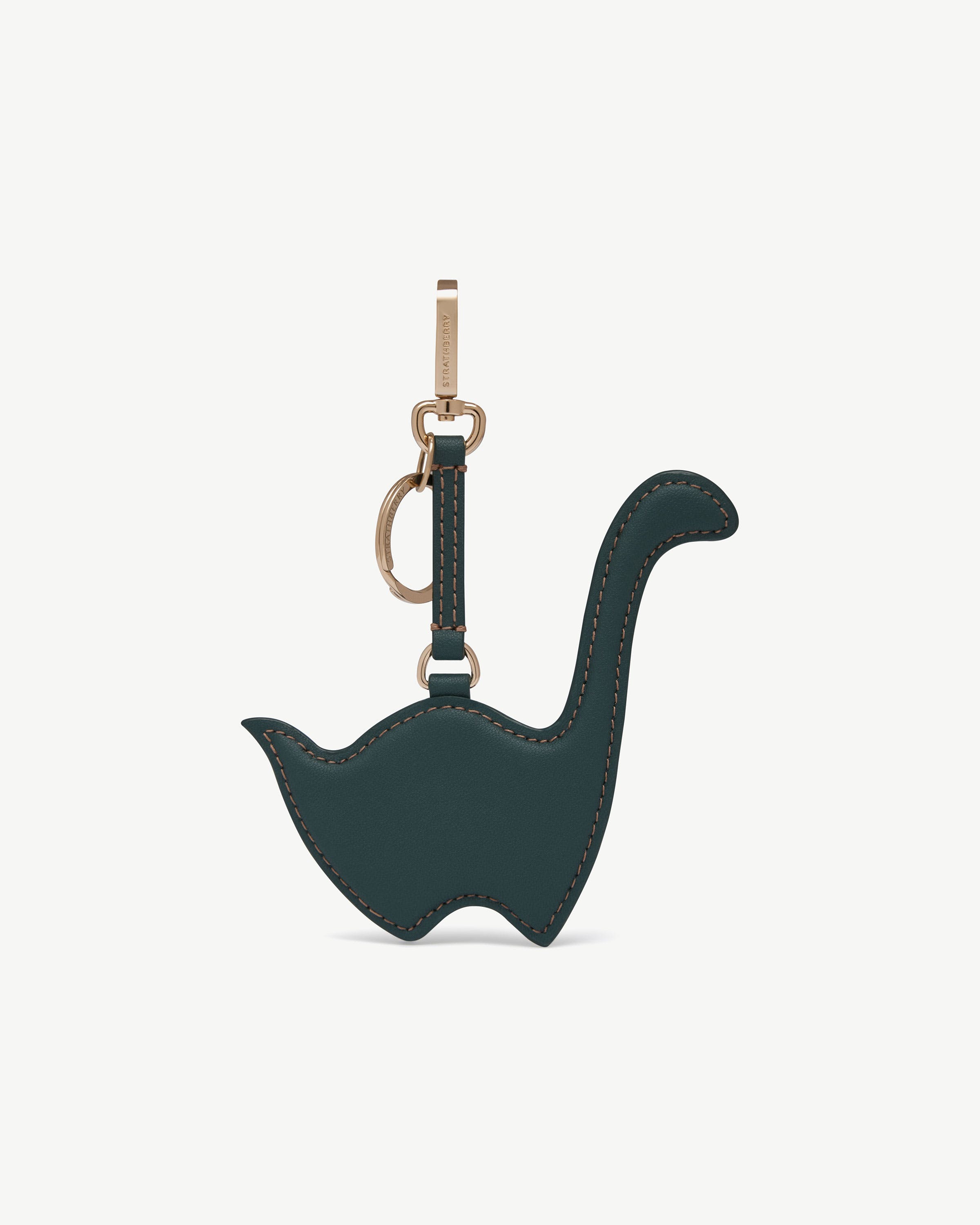 Nessie Bag Charm in Bottle Green