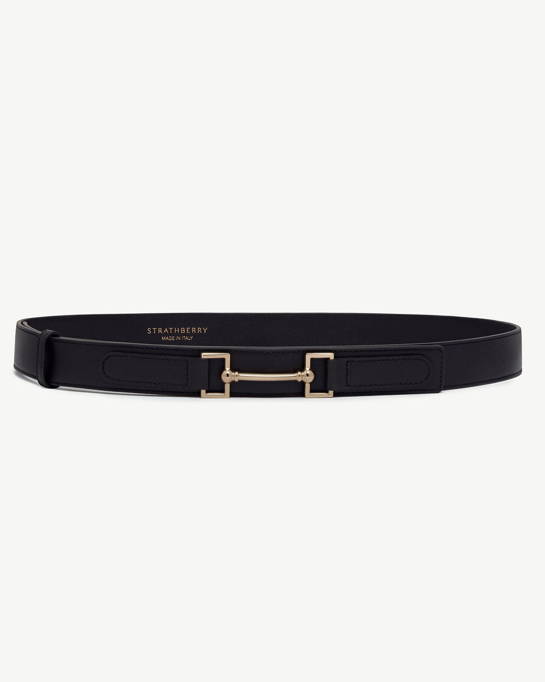 Stockbridge Leather Belt in Black