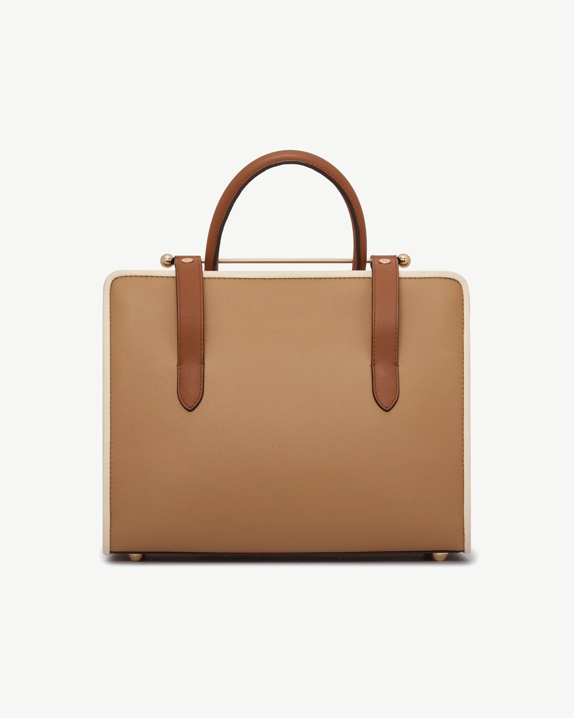Midi Tote — Caramel, Chestnut & Vanilla