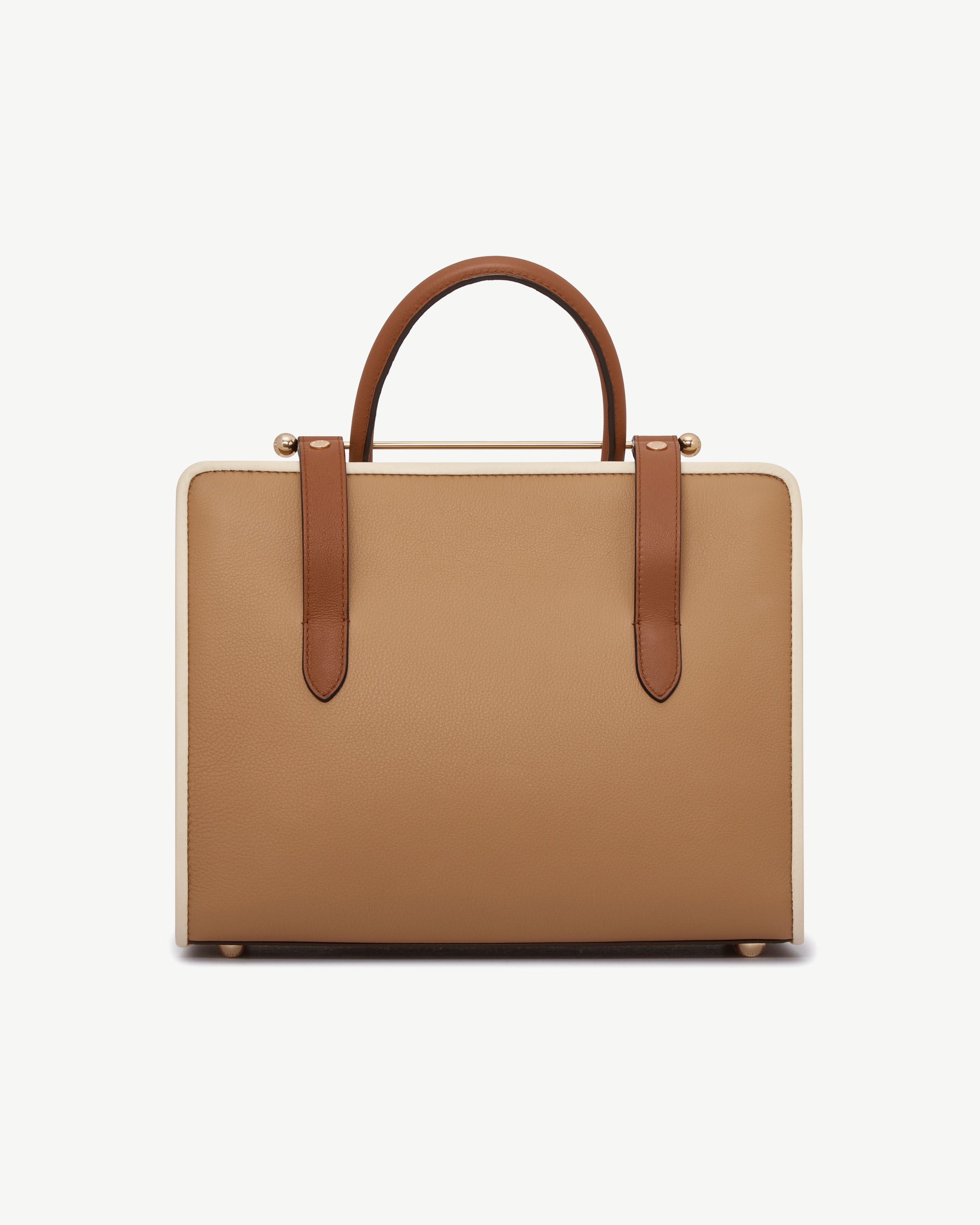 Midi Tote — Caramel, Chestnut & Vanilla