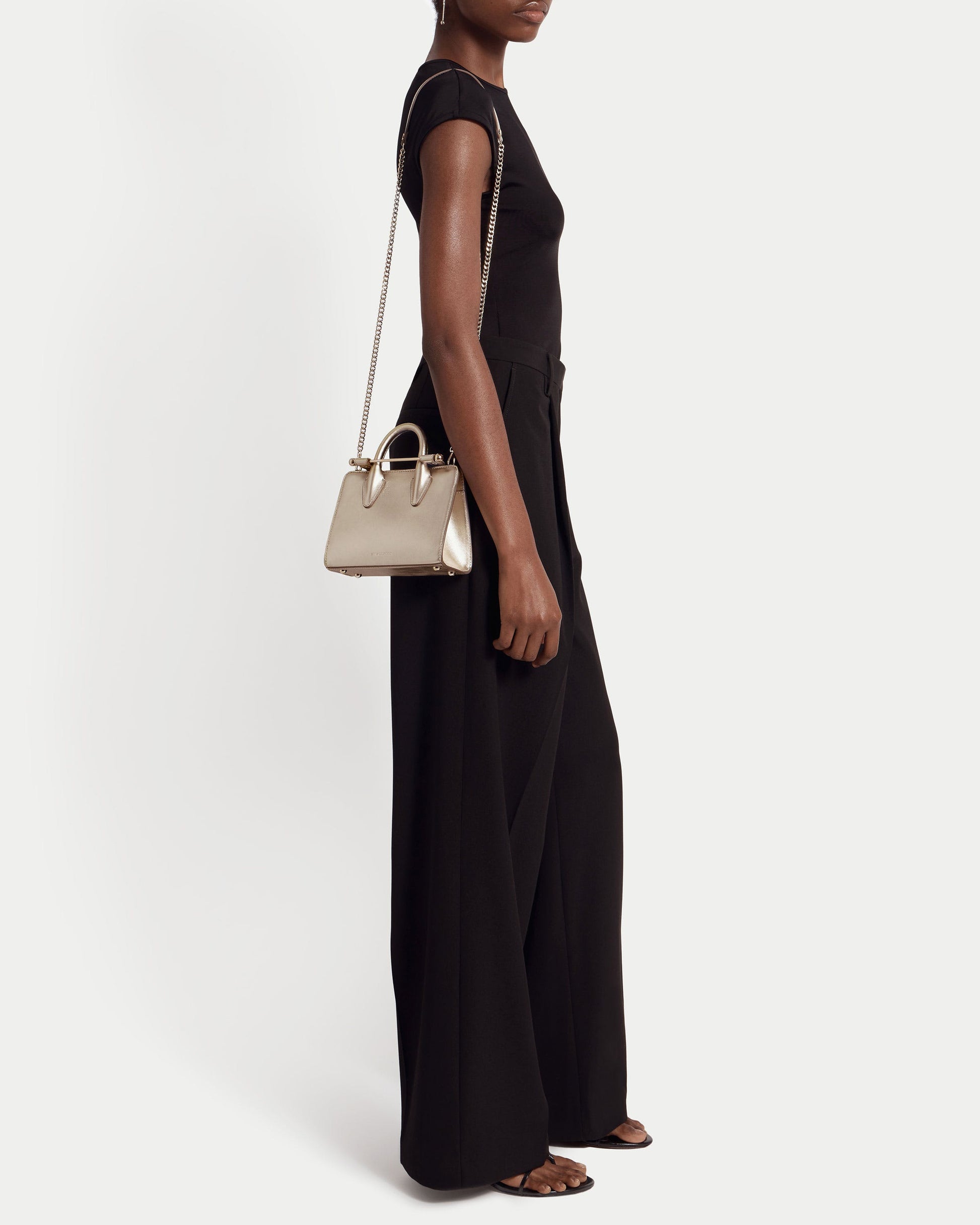 Nano Tote — Gold Metallic Foil