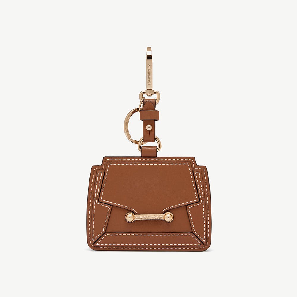 Mosaic Cardholder Charm in Chestnut