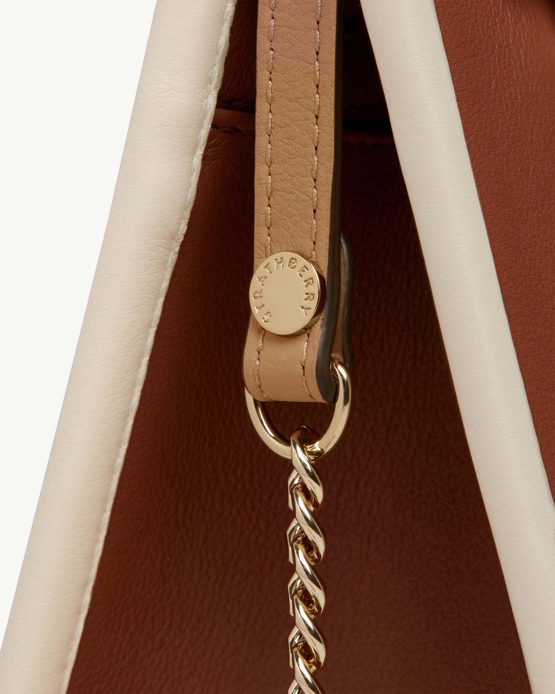 Mini Tote — Caramel, Sand & Chestnut