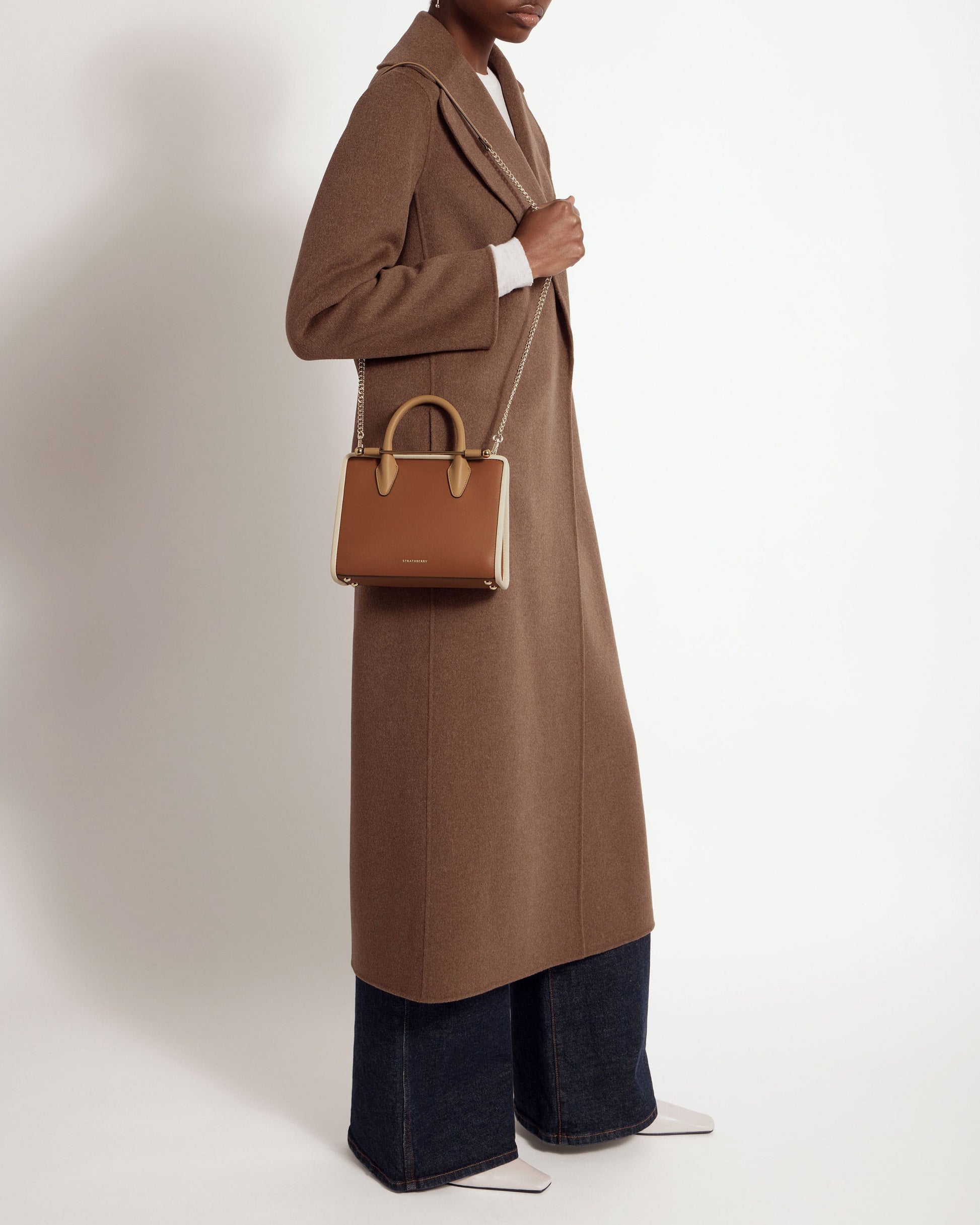 Mini Tote — Caramel, Sand & Chestnut