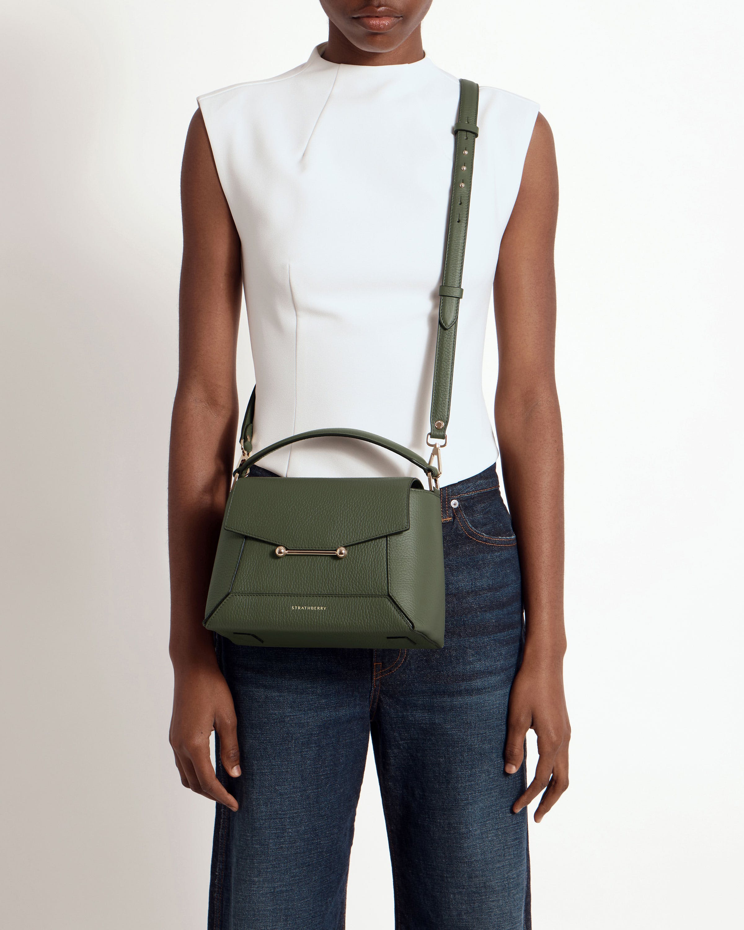 Mosaic Bag in Pine Green