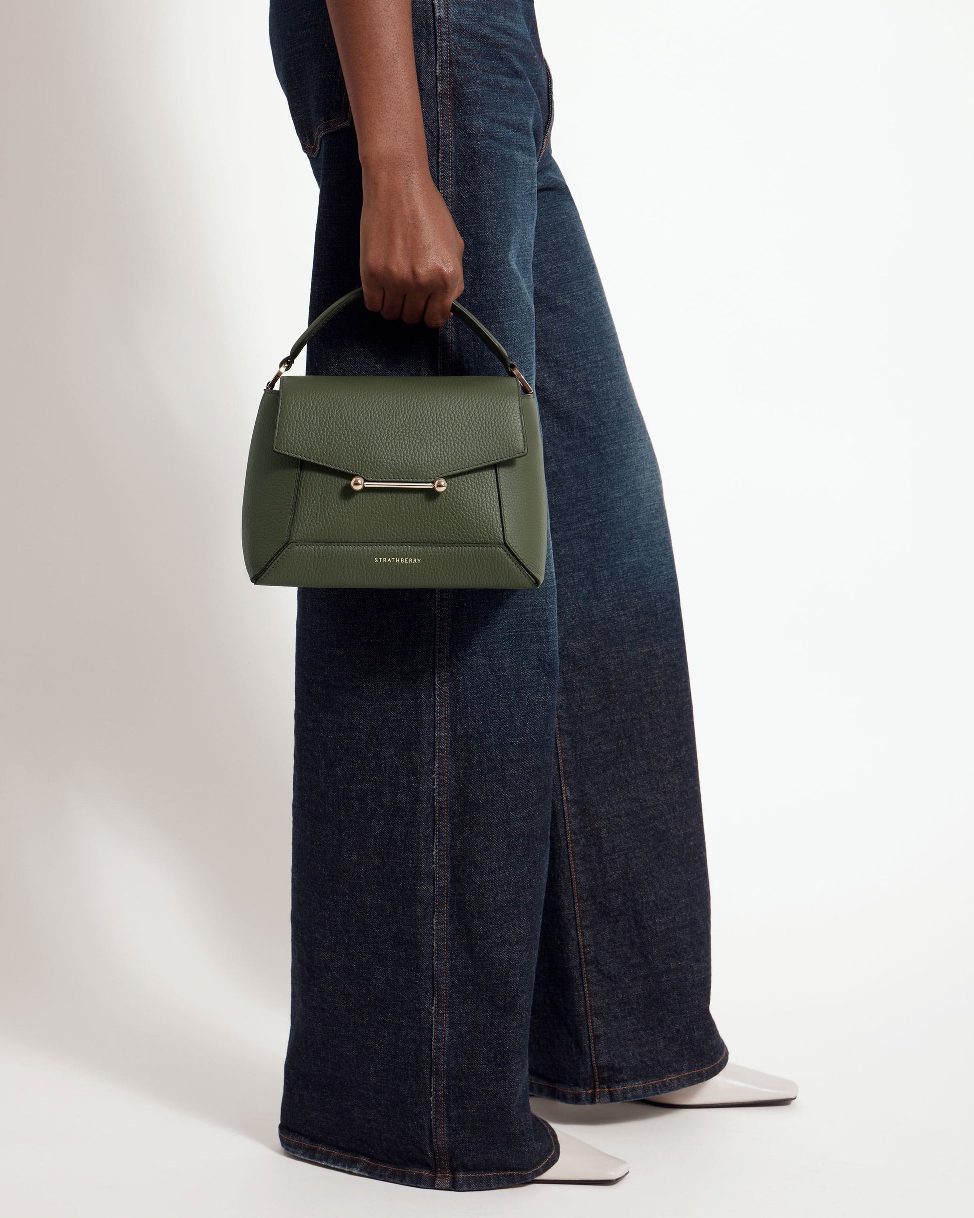 Mosaic Bag in Pine Green