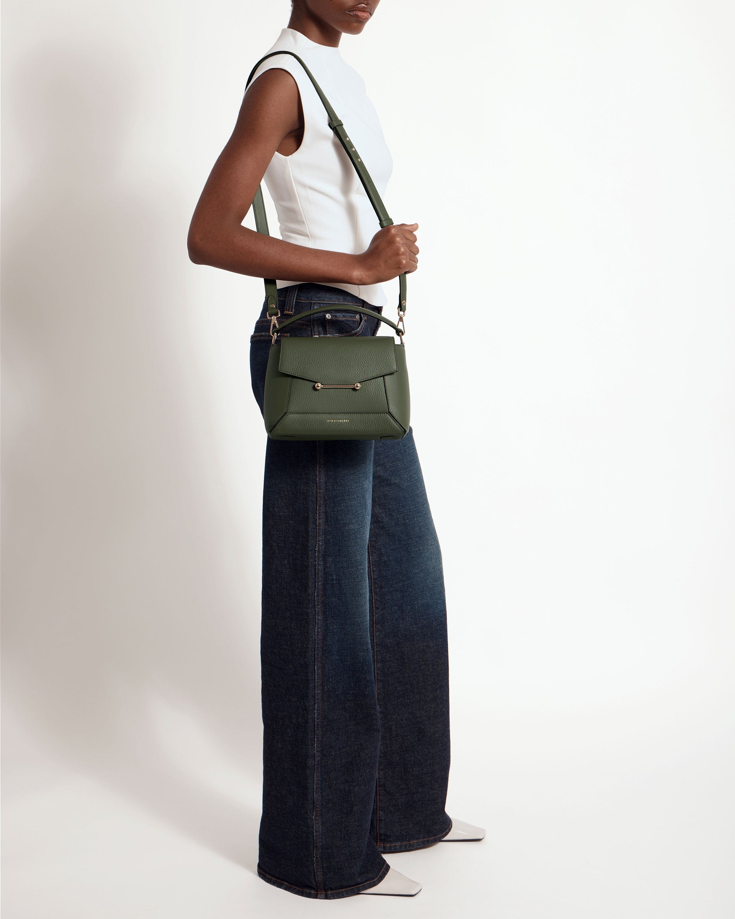 Mosaic Bag in Pine Green