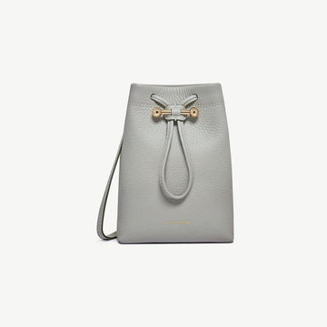 Osette Midi Pouch in Marble Grey