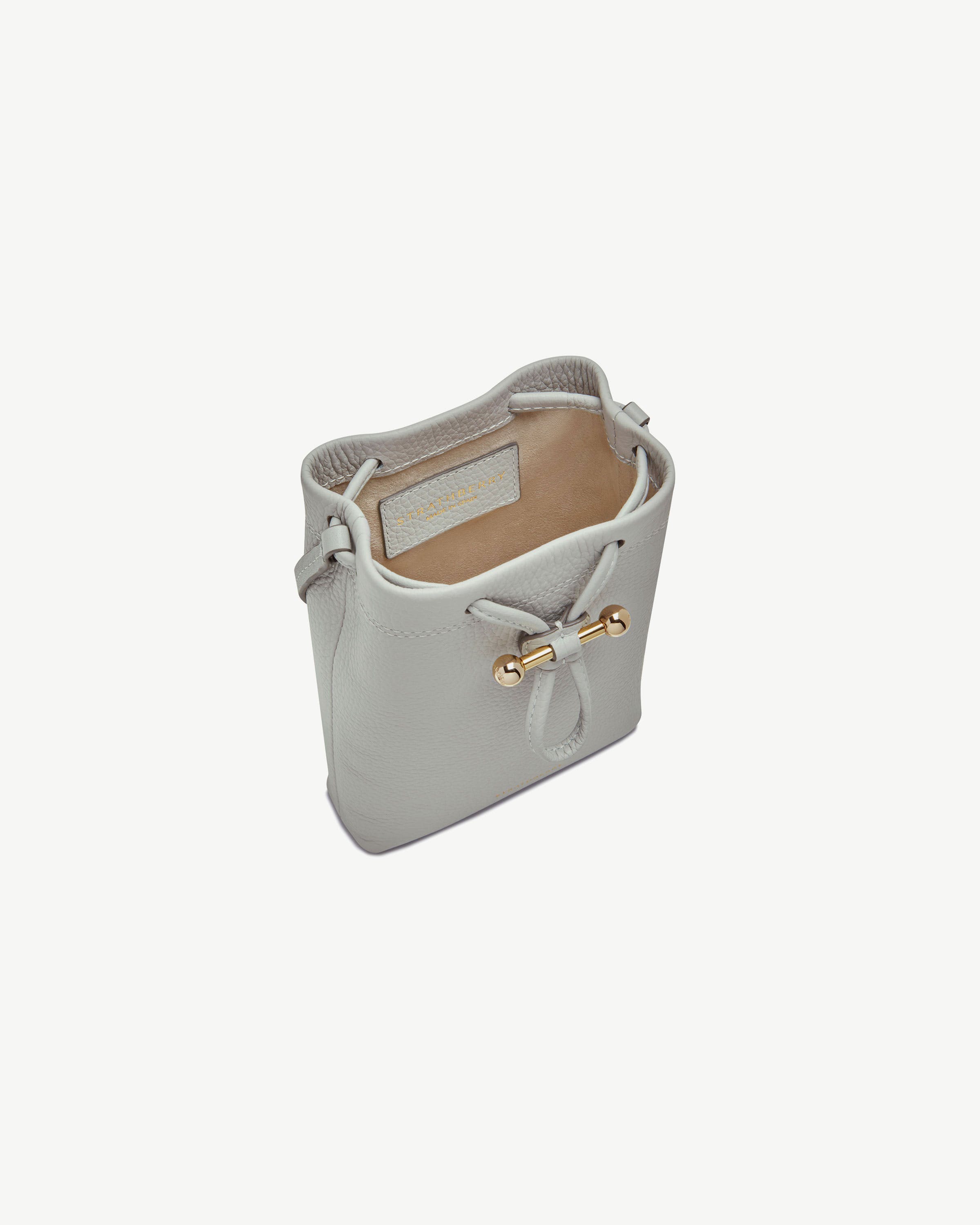 Osette Midi Pouch in Marble Grey