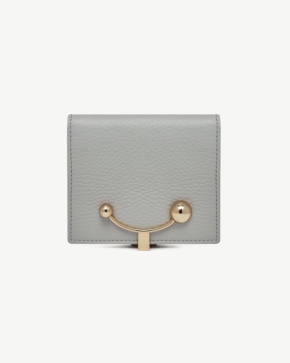 Crescent Wallet in Marble Grey