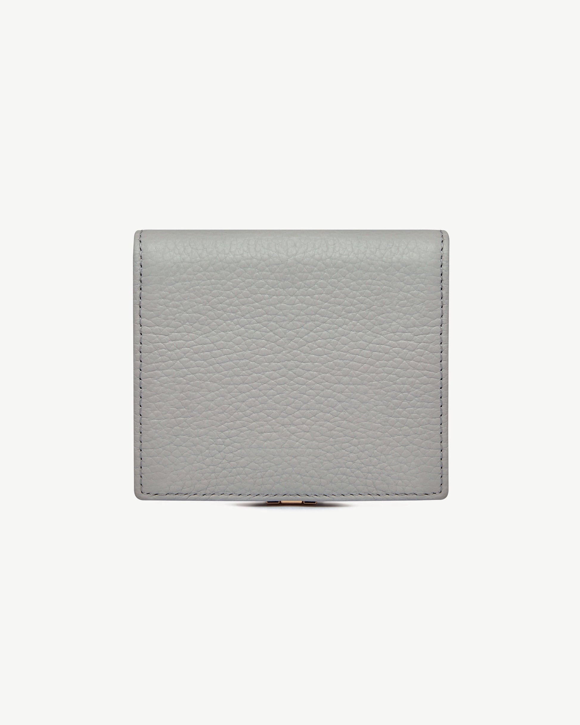 Crescent Wallet in Marble Grey