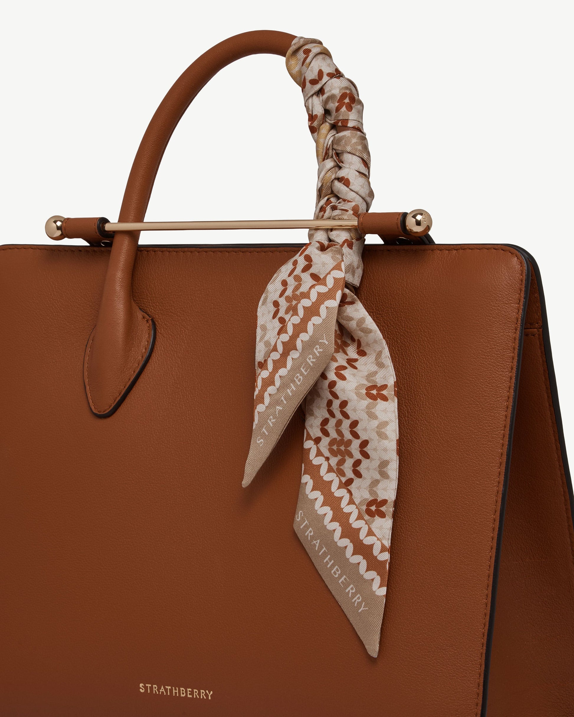 Silk Skinny Scarf — Brûlée Fair Isle