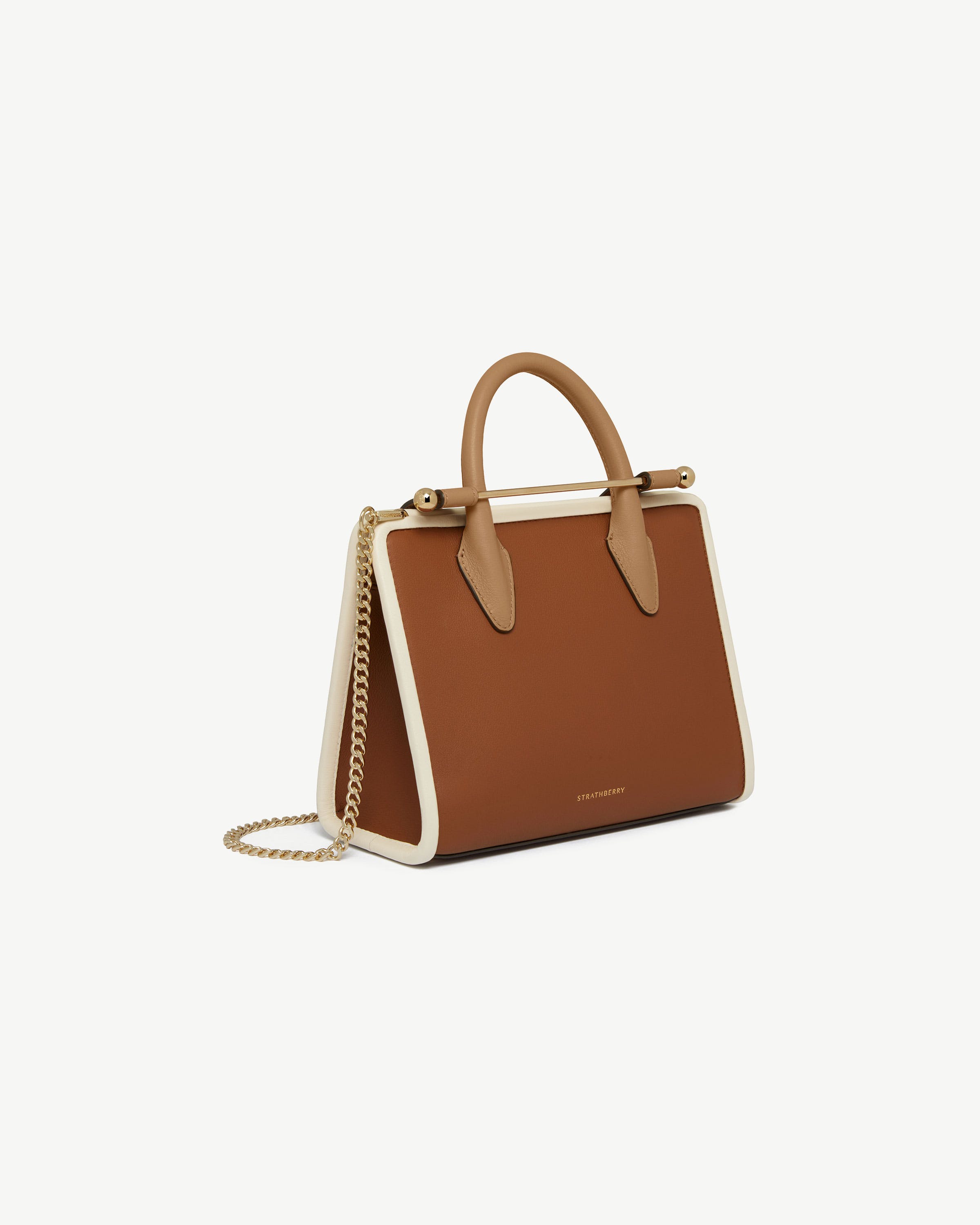 Mini Tote — Caramel, Sand & Chestnut