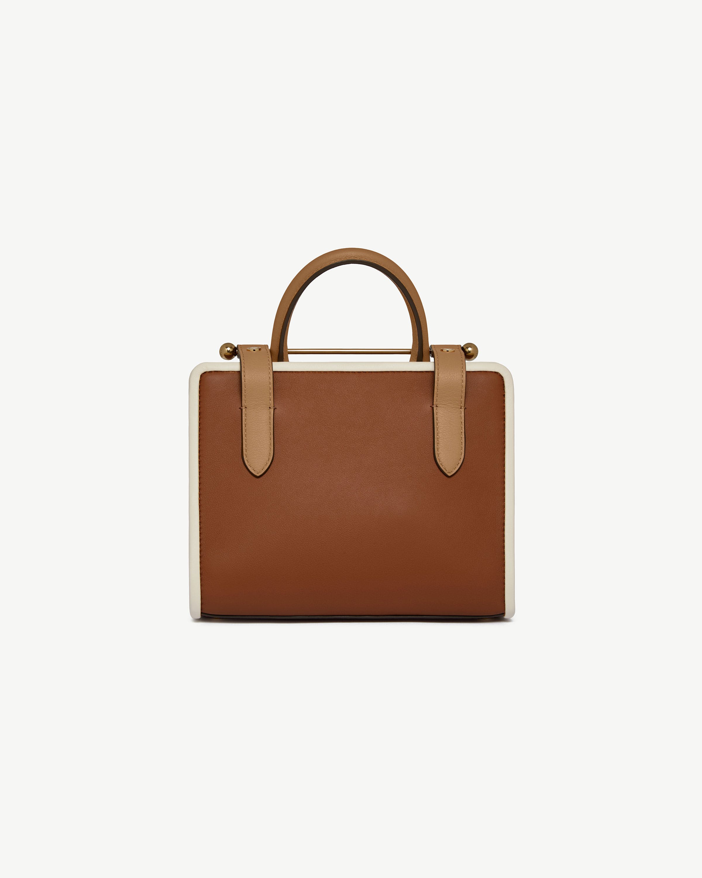Mini Tote — Caramel, Sand & Chestnut
