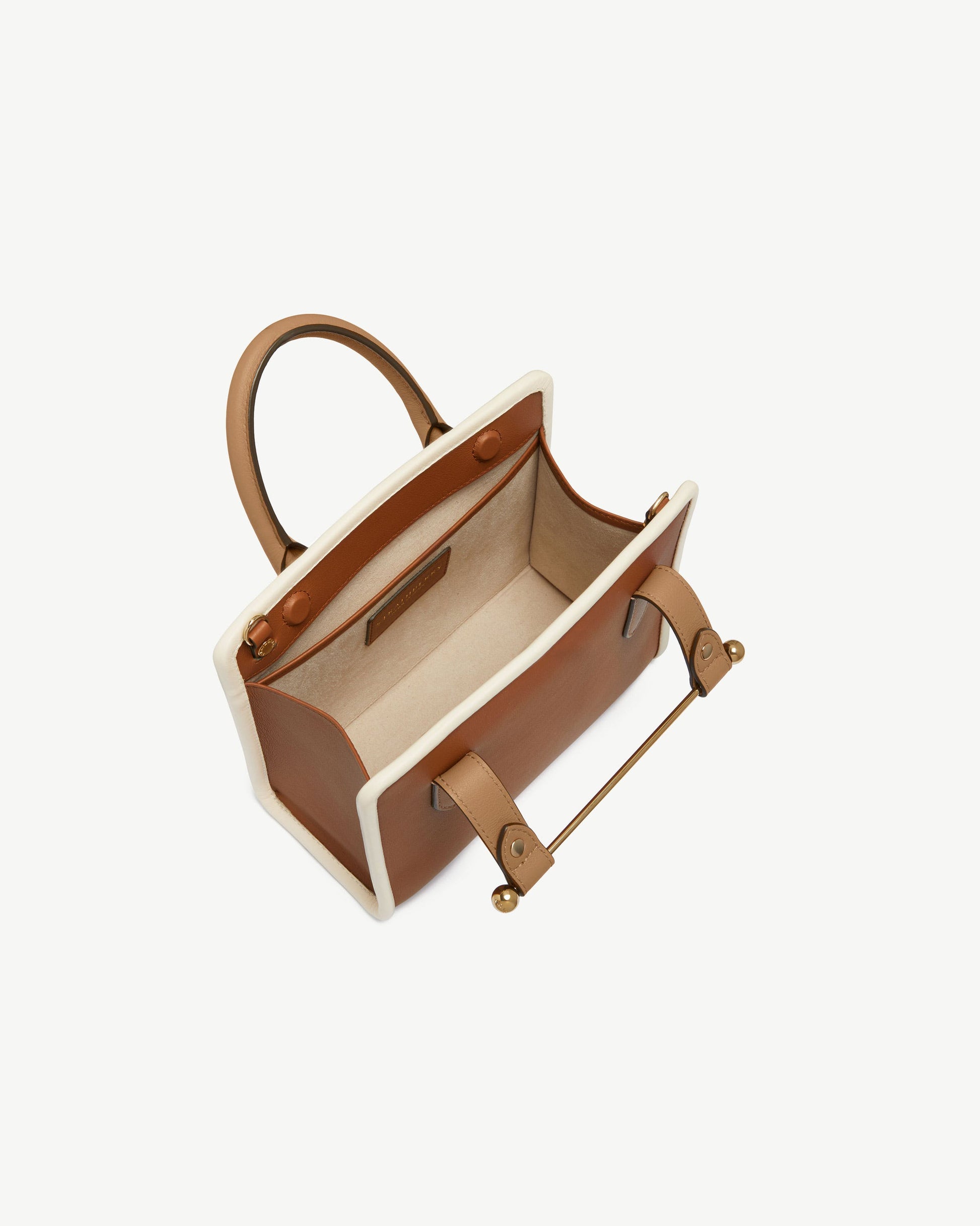 Mini Tote — Caramel, Sand & Chestnut