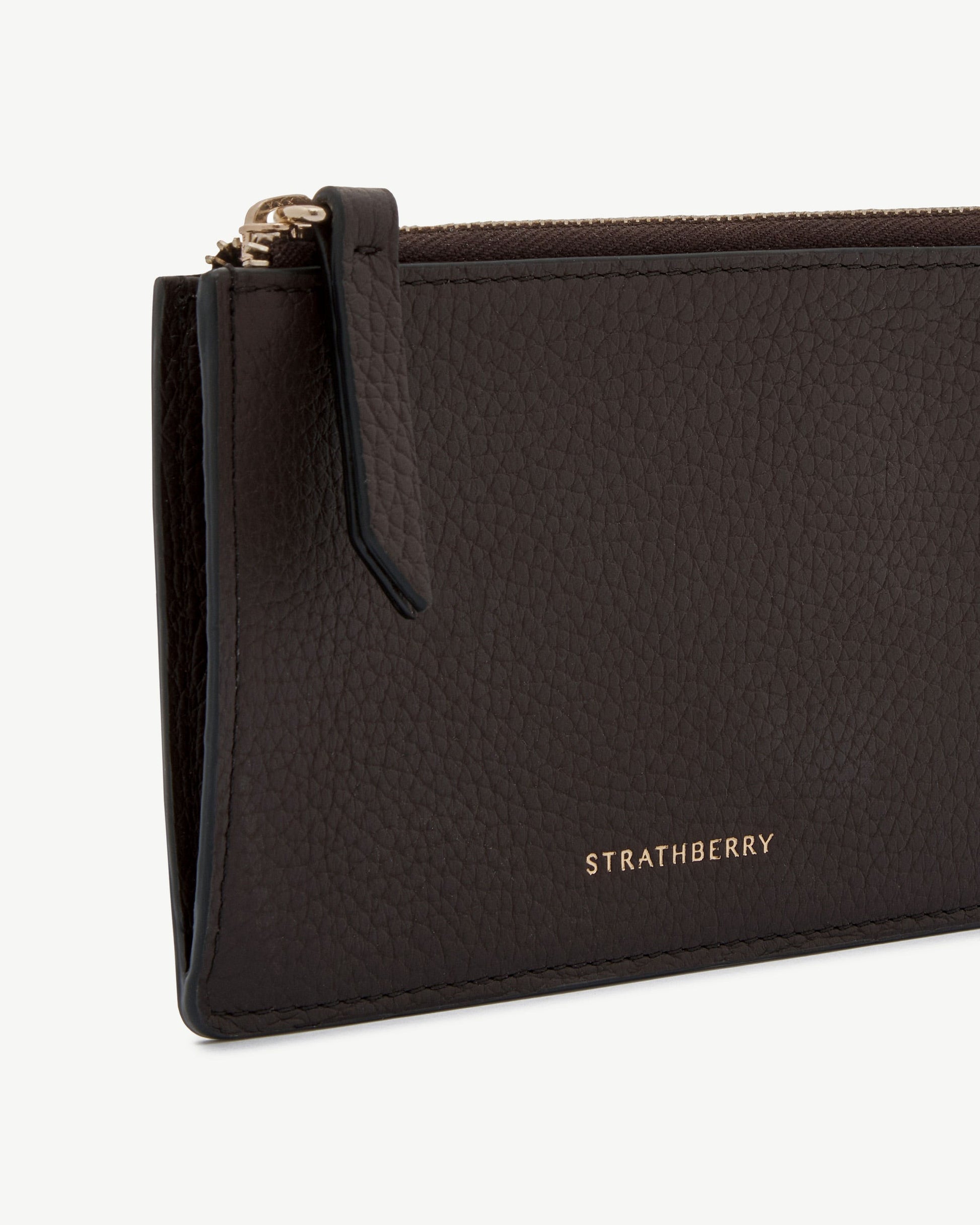 Charlotte Purse in Espresso — Handcrafted Leather Organiser